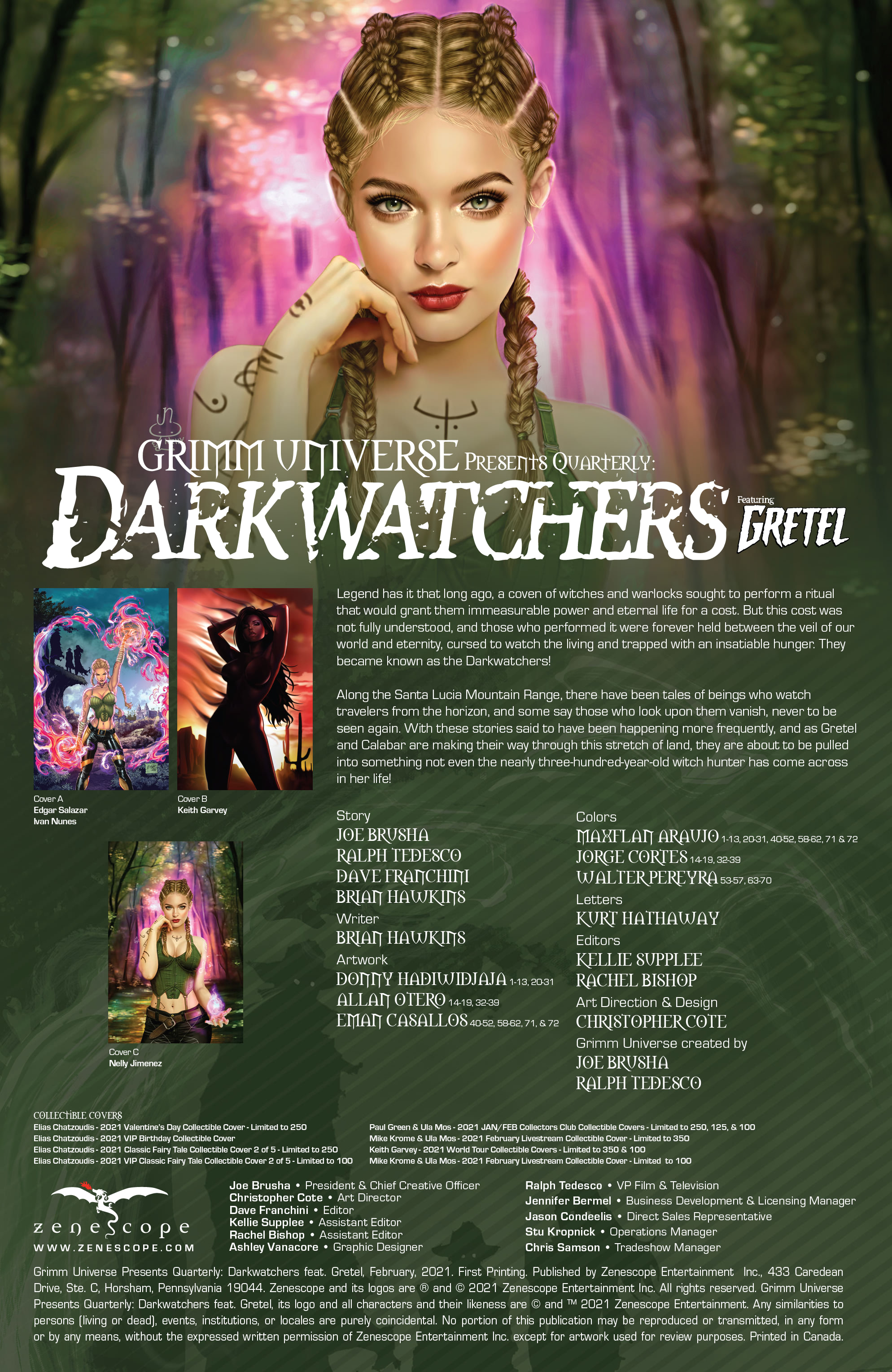 Grimm Universe Presents Quarterly: Darkwatchers (2021): Chapter 1 - Page 2