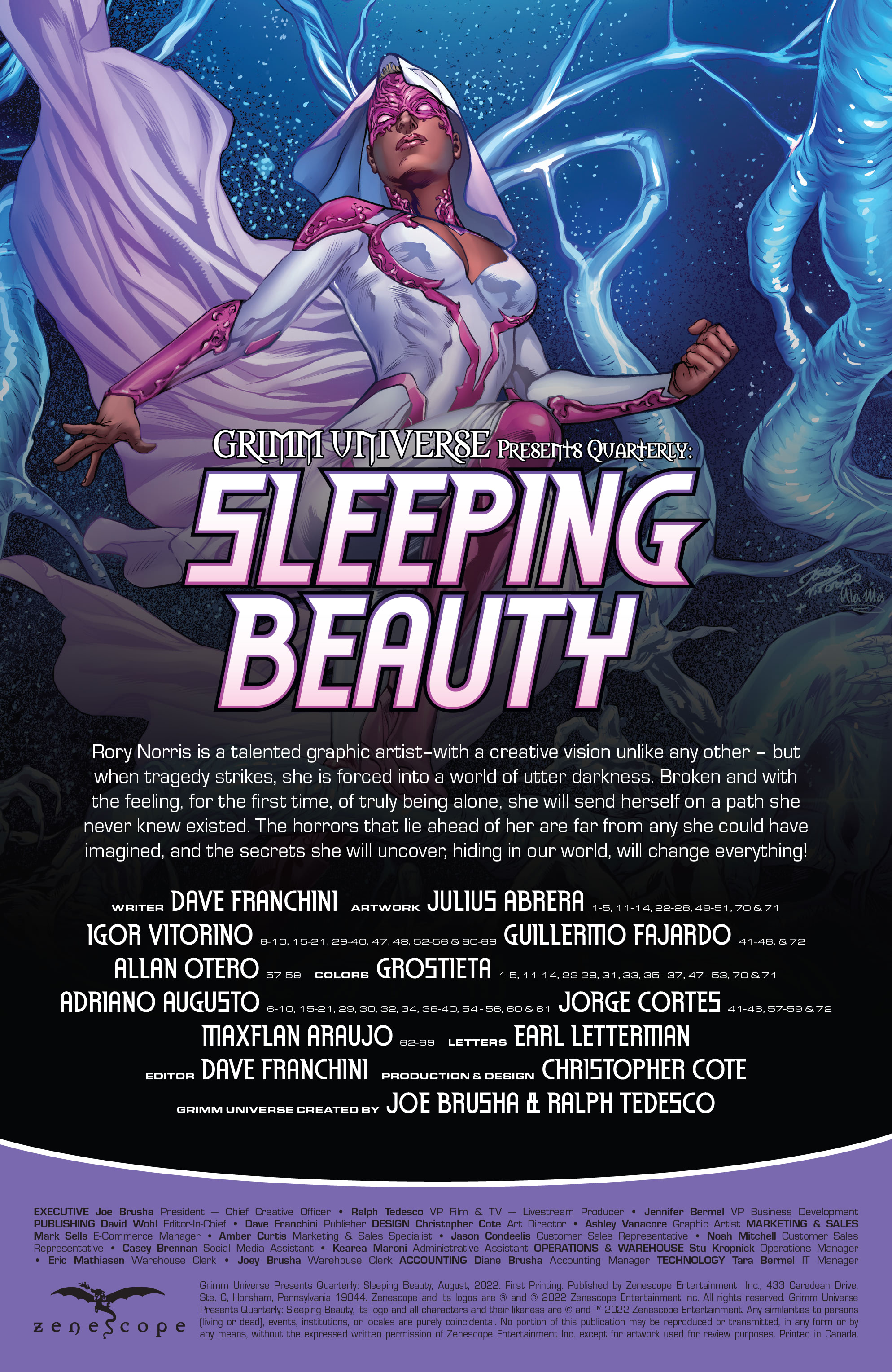 Grimm Universe Presents Quarterly: Sleeping Beauty (2022-): Chapter 1 - Page 2