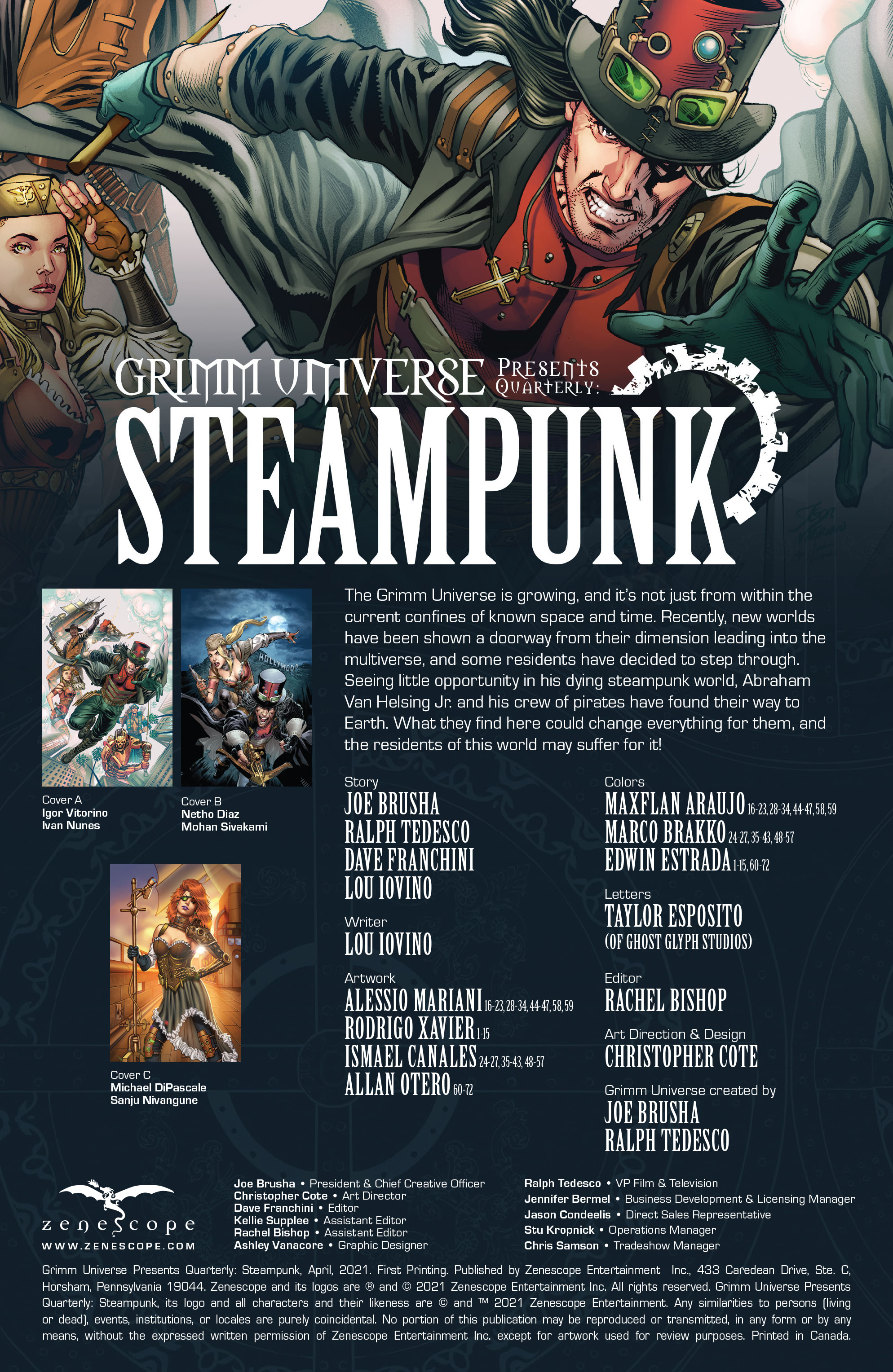 Grimm Universe Presents Quarterly: Steampunk (2021): Chapter 1 - Page 2
