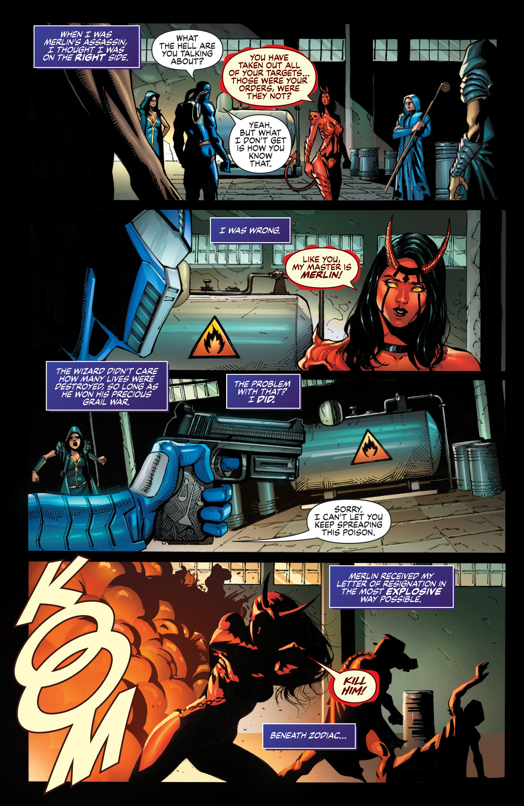 Grimm Universe Presents Quarterly: Zodiac vs Death Force (2021) issue 1 - Page 9