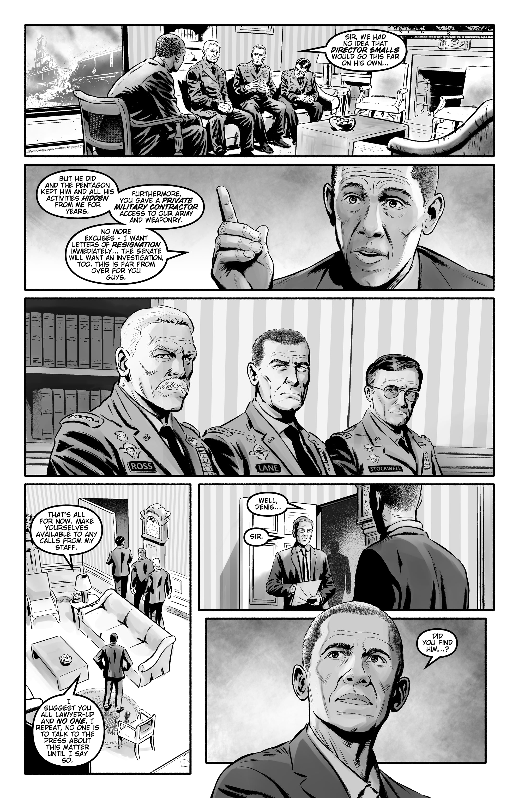 Grisly Unit: Executive Order (2020) issue 1 - Page 9