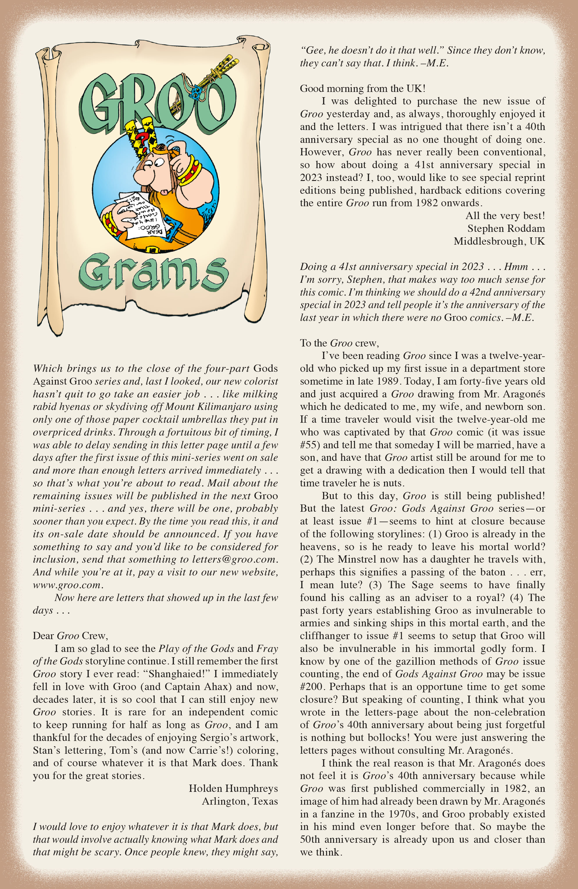 Groo: Gods Against Groo (2022-) issue 4 - Page 27