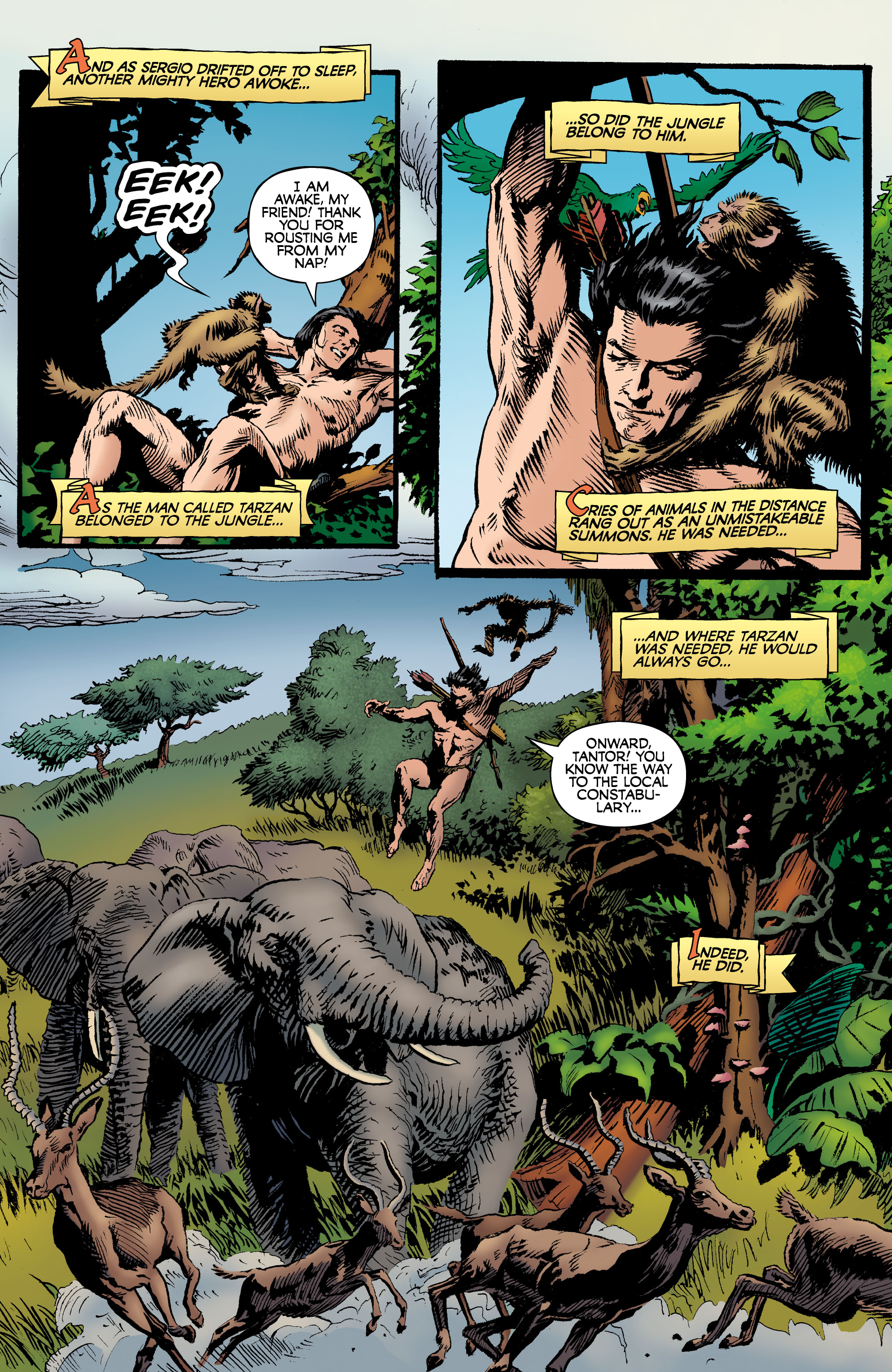 Groo Meets Tarzan (2021-) issue 1 - Page 8