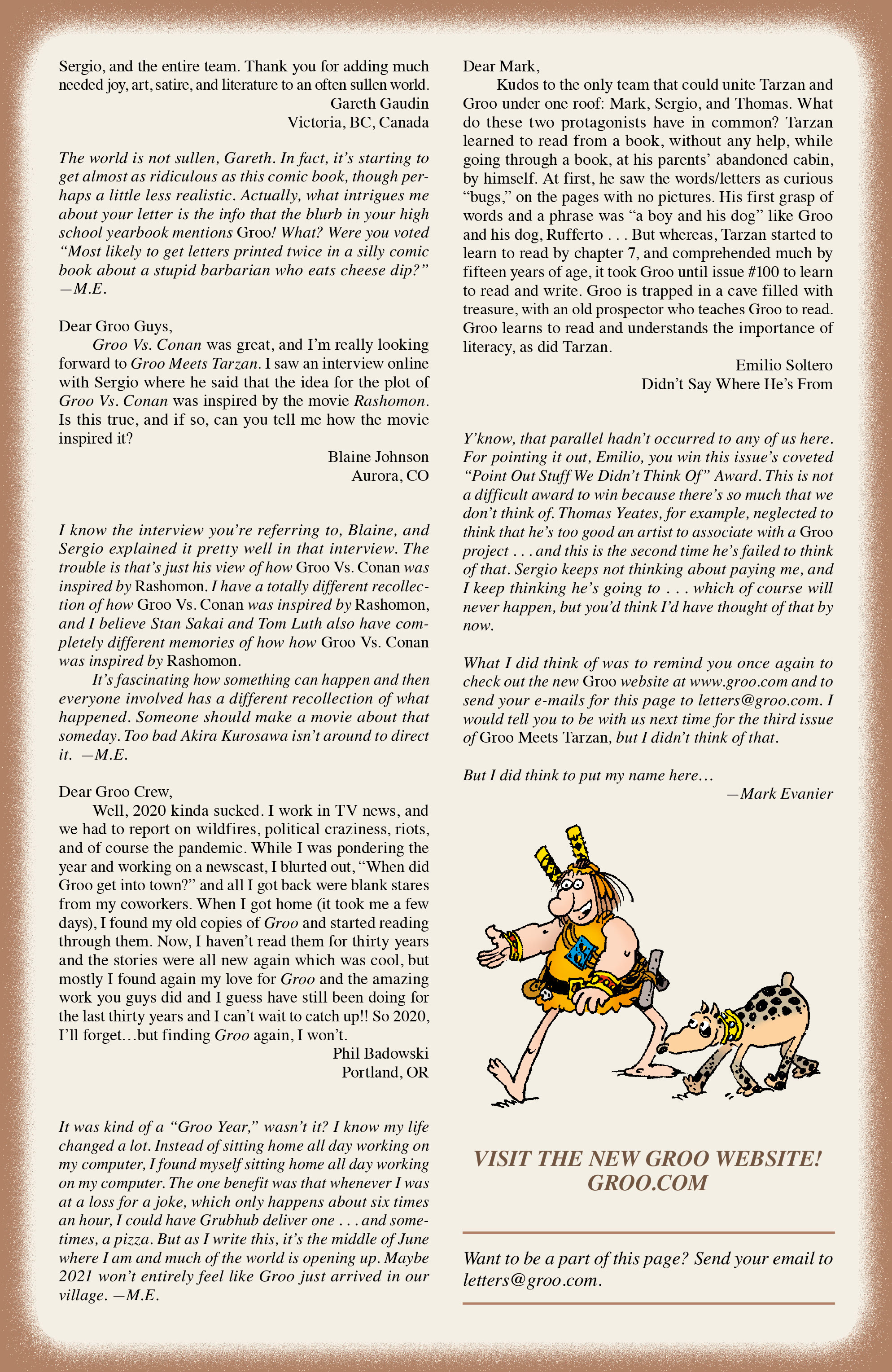 Groo Meets Tarzan (2021-) issue 2 - Page 28