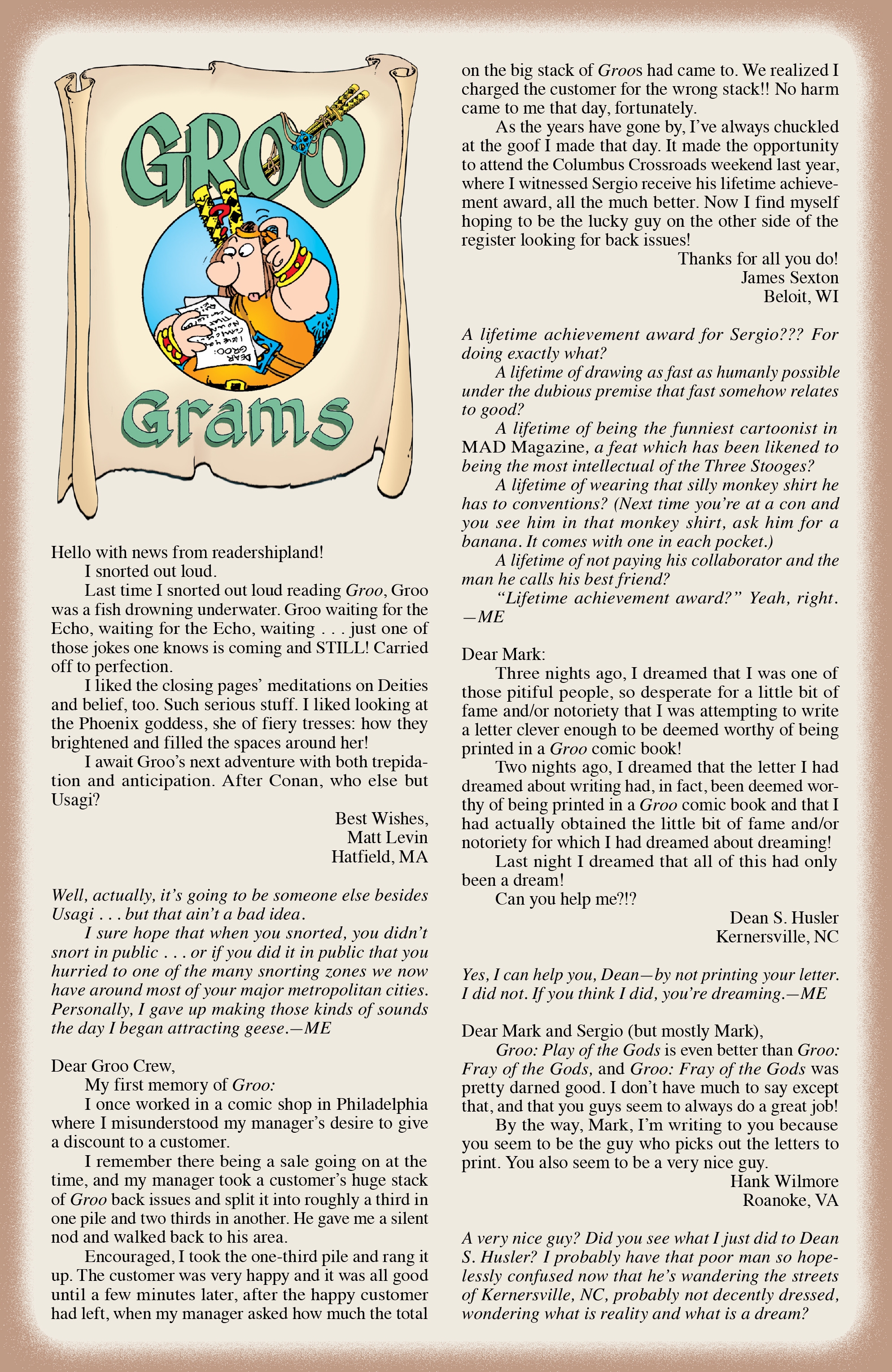 Groo: Play of the Gods (2017) issue 3 - Page 26