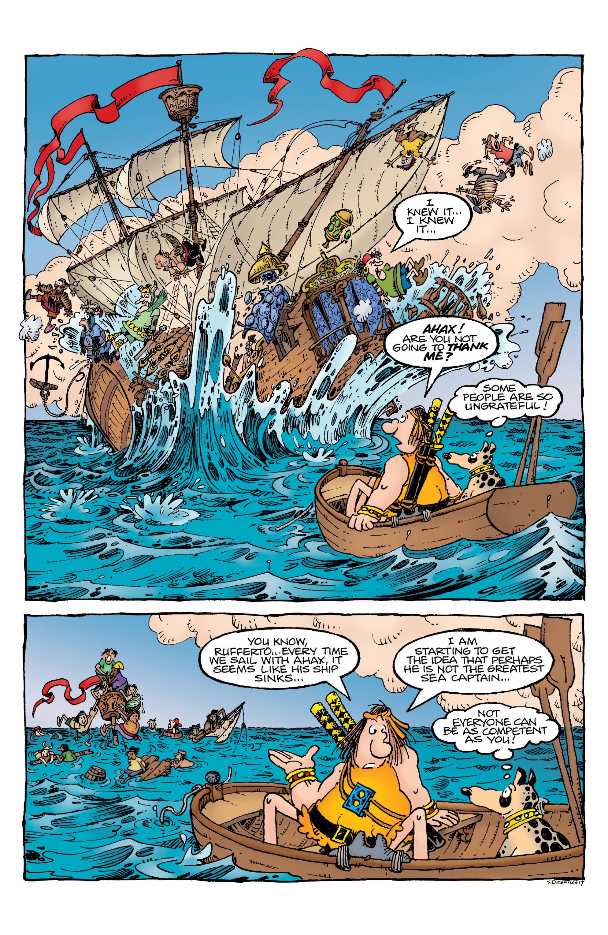 Groo: Play of the Gods (2017) issue 4 - Page 22