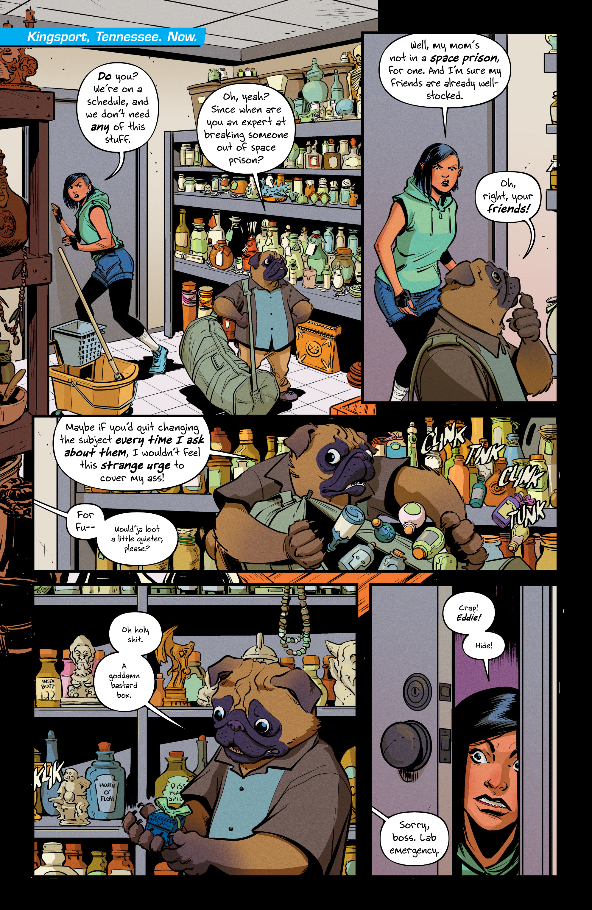 Grumble: Memphis & Beyond the Infinite (2020-) issue 1 - Page 8