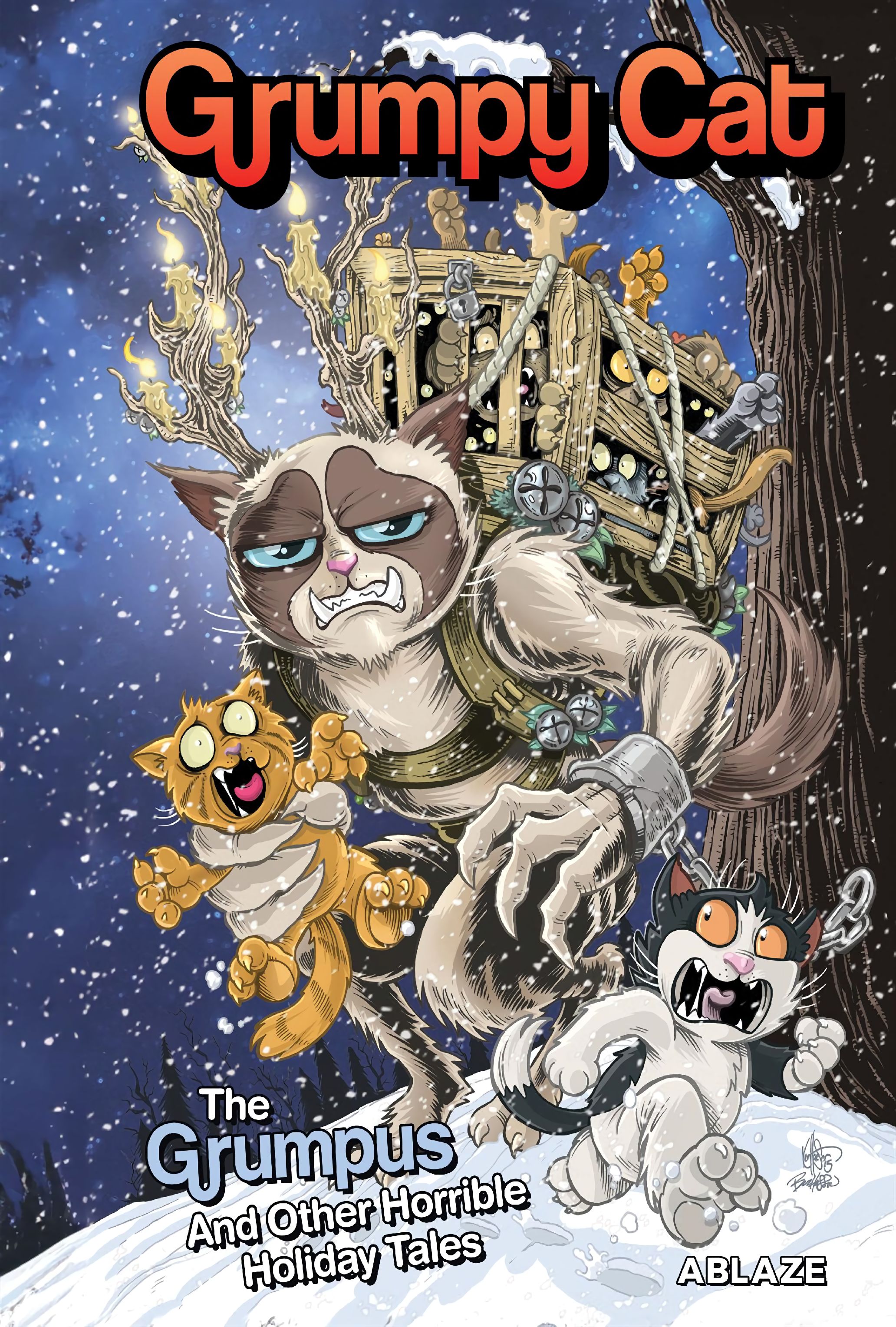 Grumpy Cat: The Grumpus and Other Horrible Holiday Tales (2023): Chapter HC - Page 1