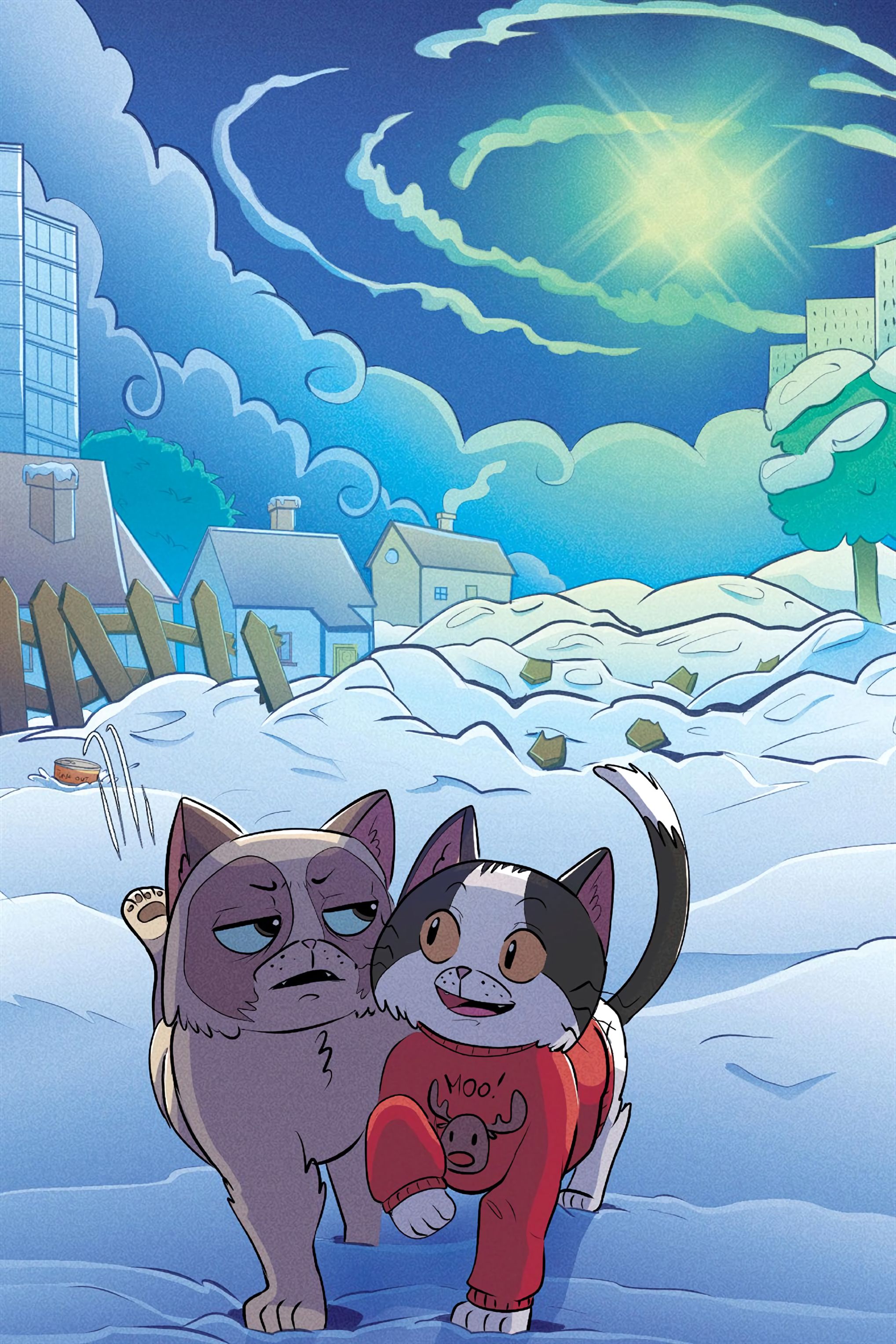 Grumpy Cat: The Grumpus and Other Horrible Holiday Tales (2023) issue HC - Page 3