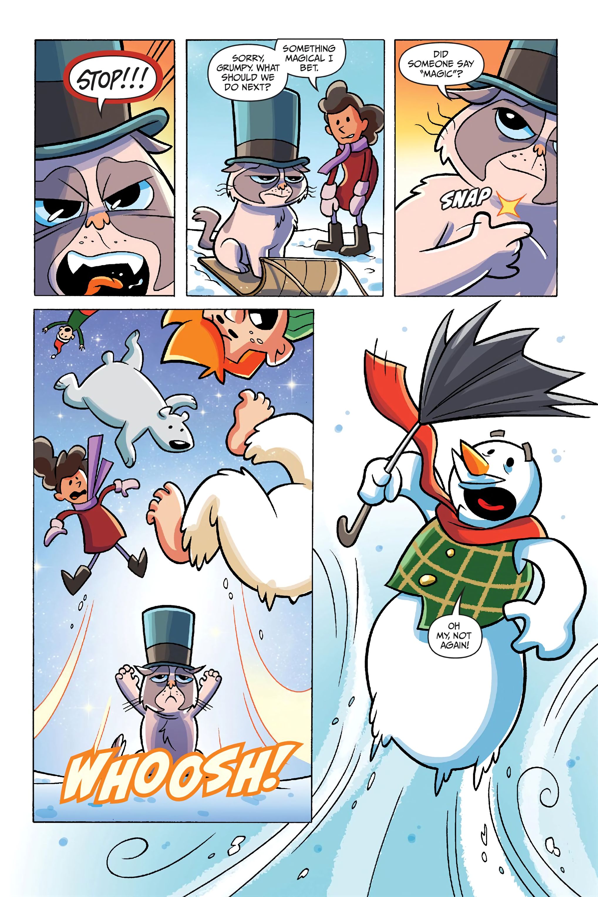 Grumpy Cat: The Grumpus and Other Horrible Holiday Tales (2023) issue HC - Page 26