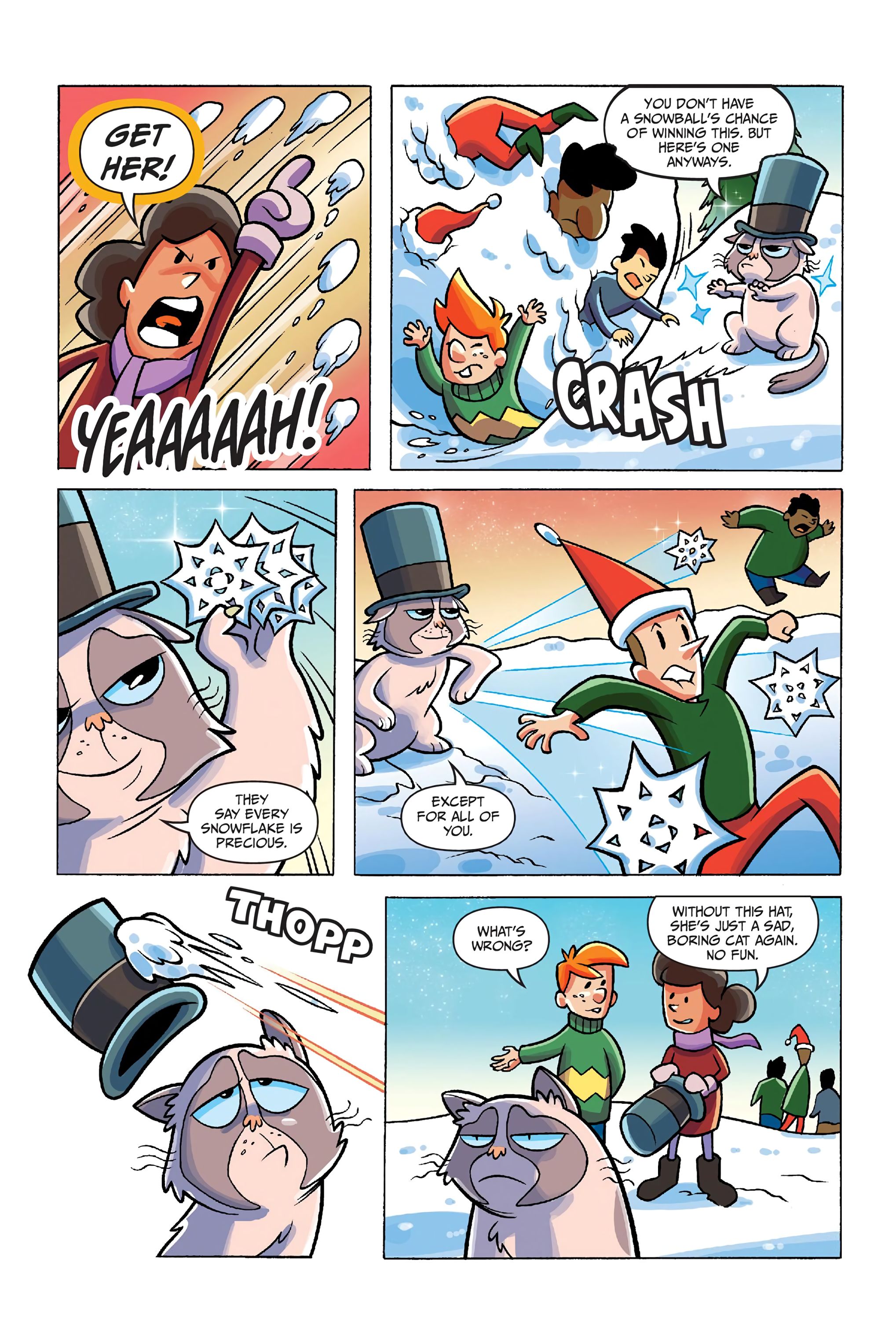 Grumpy Cat: The Grumpus and Other Horrible Holiday Tales (2023) issue HC - Page 29