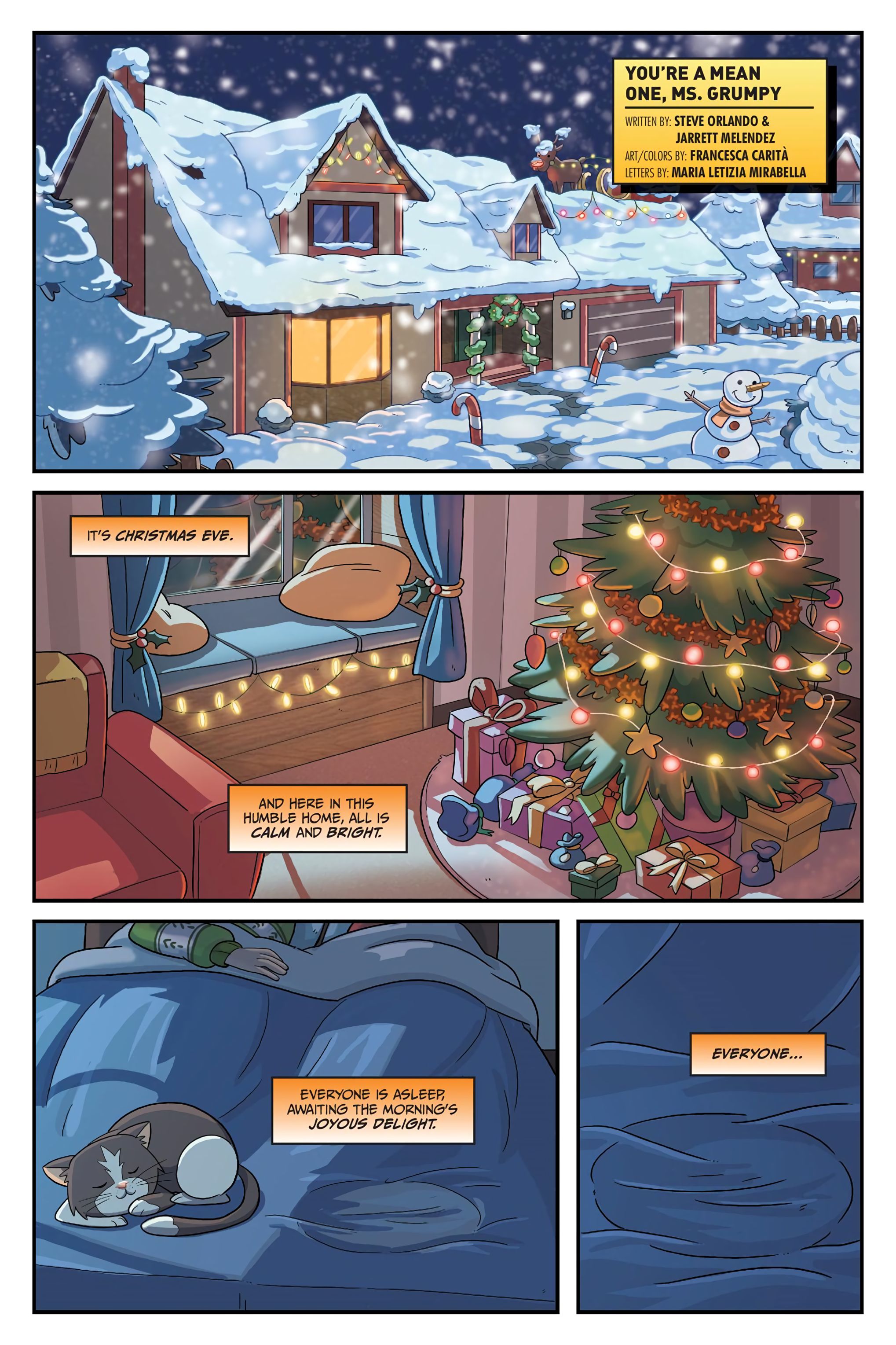 Grumpy Cat: The Grumpus and Other Horrible Holiday Tales (2023) issue HC - Page 32