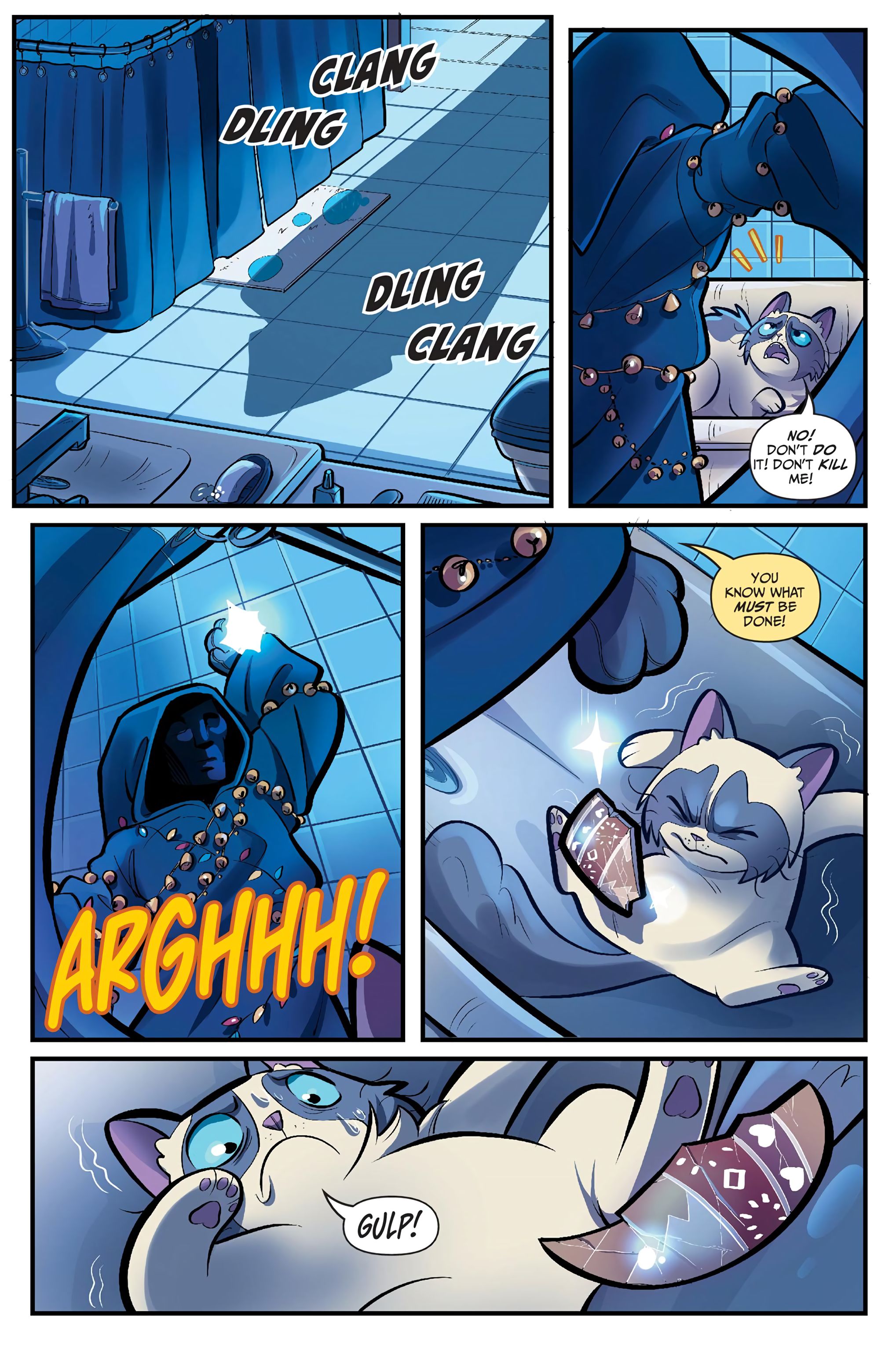 Grumpy Cat: The Grumpus and Other Horrible Holiday Tales (2023) issue HC - Page 52