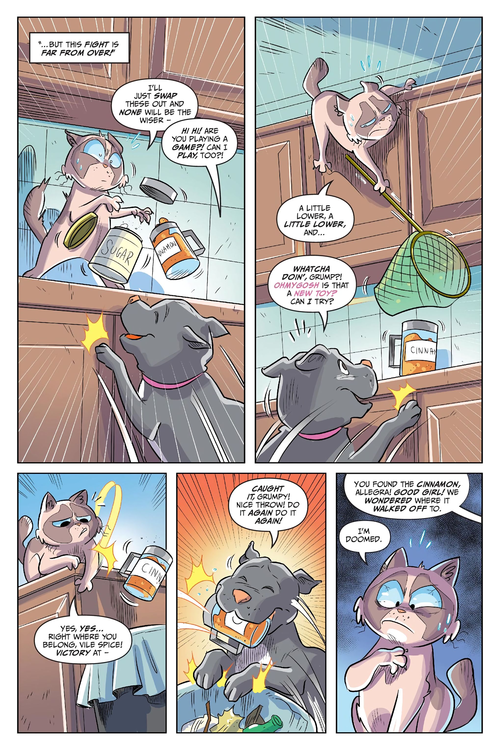 Grumpy Cat: The Grumpus and Other Horrible Holiday Tales (2023) issue HC - Page 61