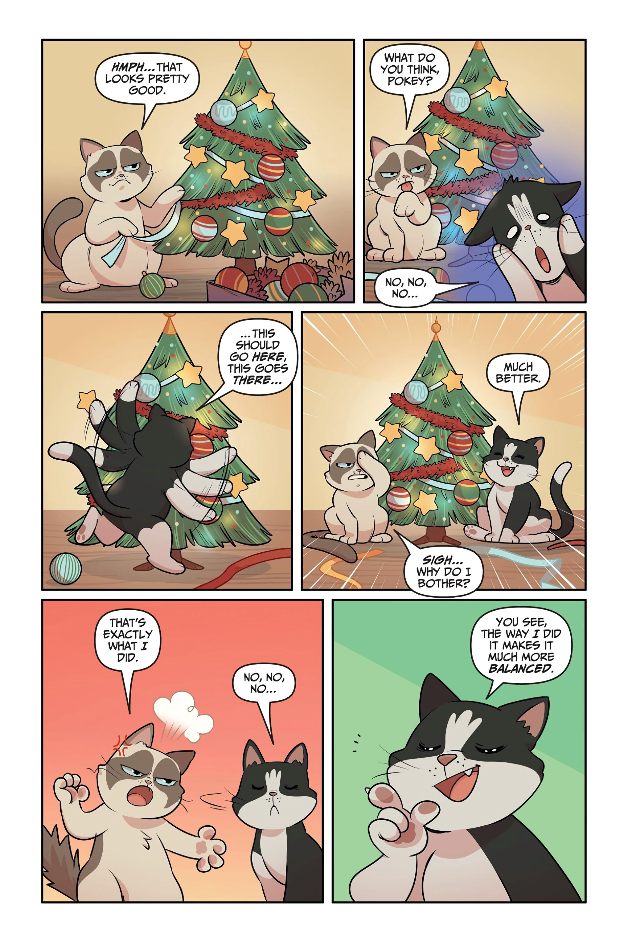 Grumpy Cat: The Grumpus and Other Horrible Holiday Tales (2023) issue HC - Page 69