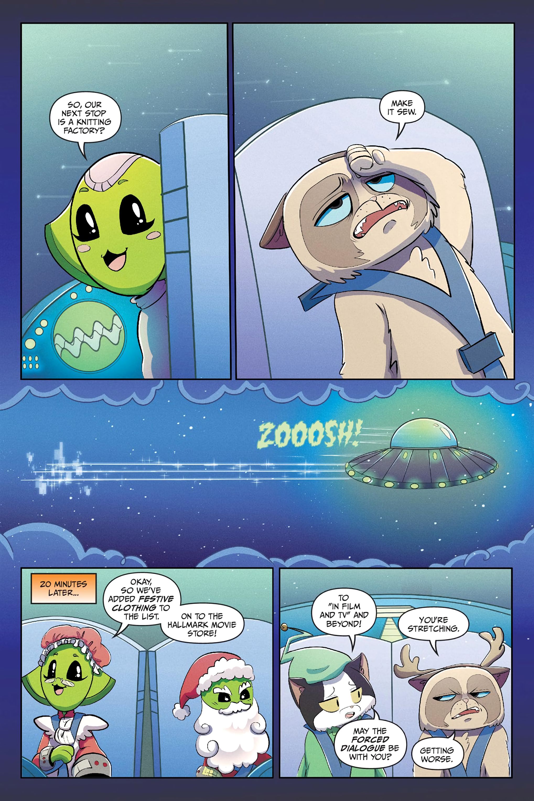 Grumpy Cat: The Grumpus and Other Horrible Holiday Tales (2023) issue HC - Page 79