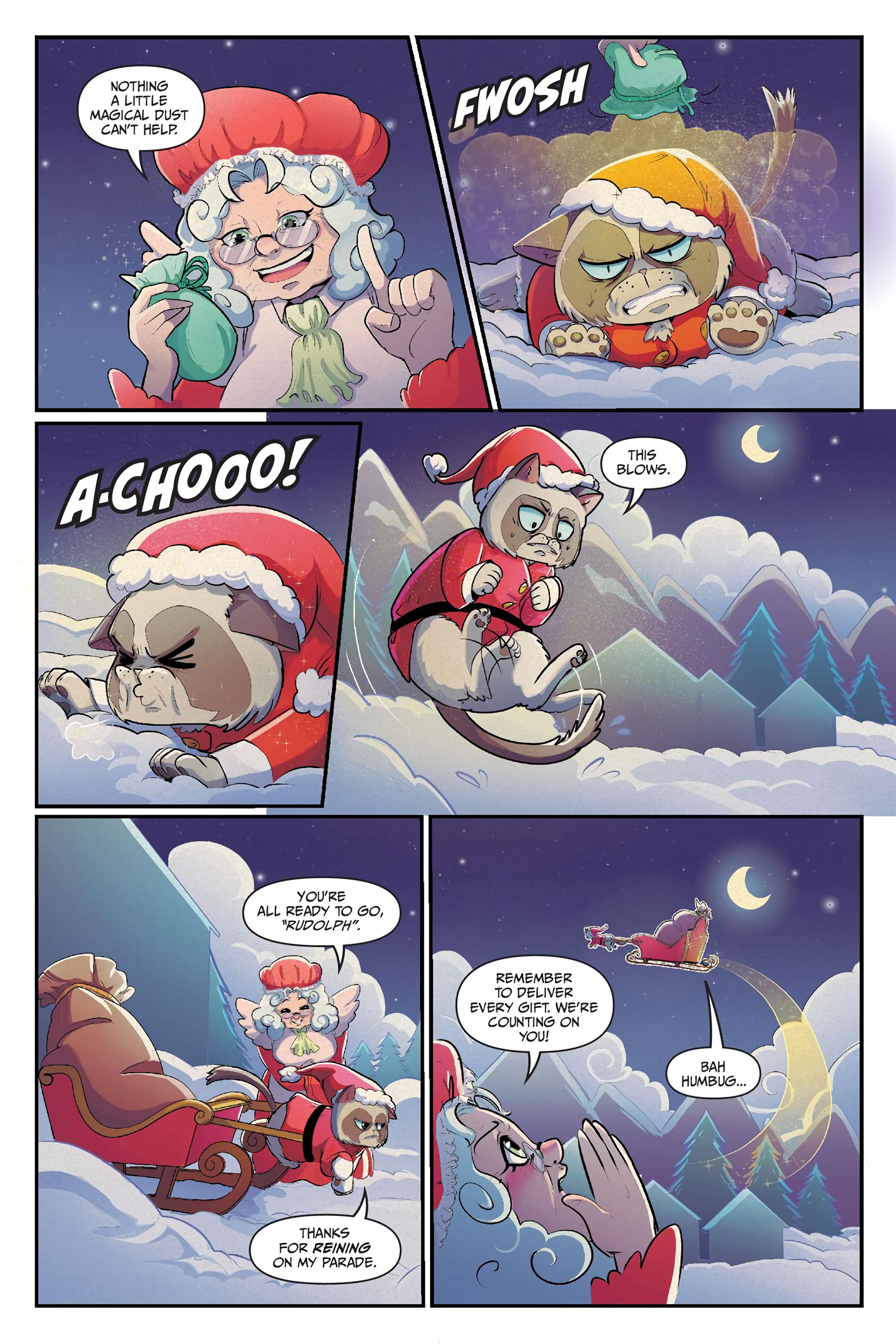 Grumpy Cat: The Grumpus and Other Horrible Holiday Tales (2023) issue HC - Page 88