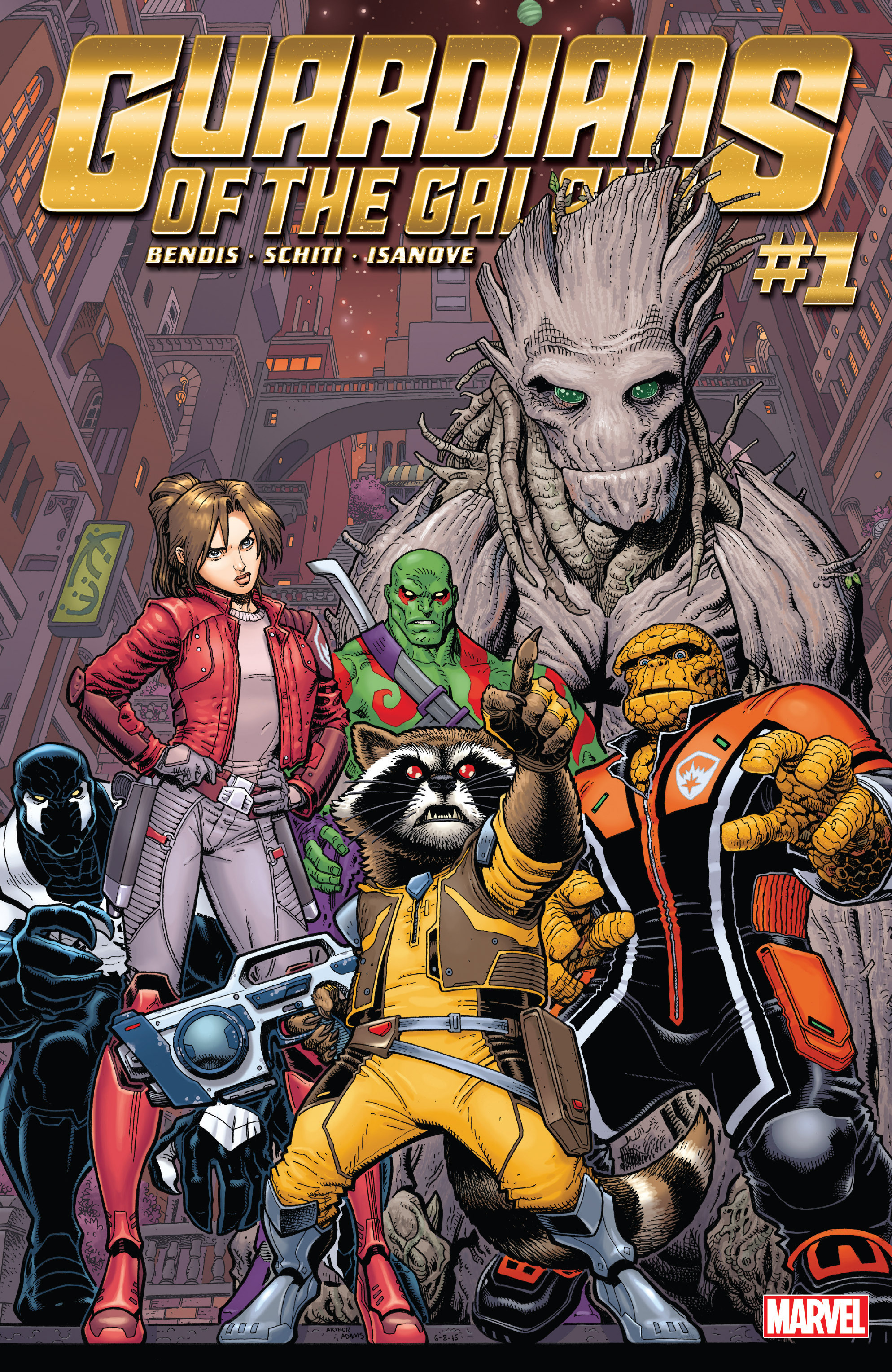 Guardians of the Galaxy (2015-): Chapter 1 - Page 1