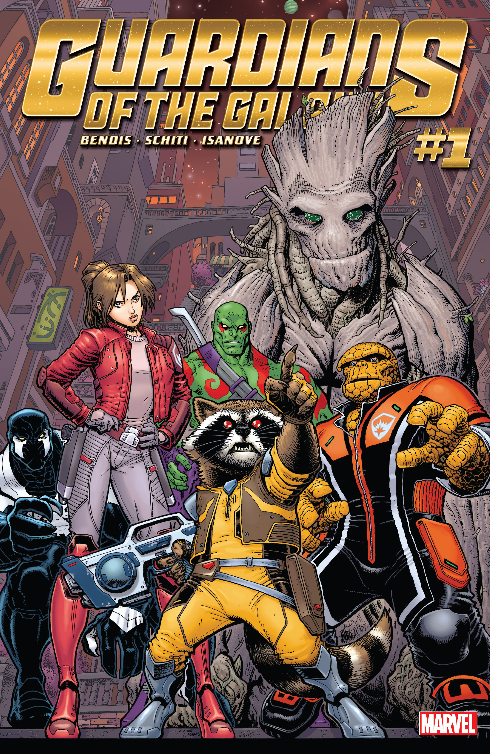 Guardians of the Galaxy (2015-)-Guardians of the Galaxy (2015-) #1