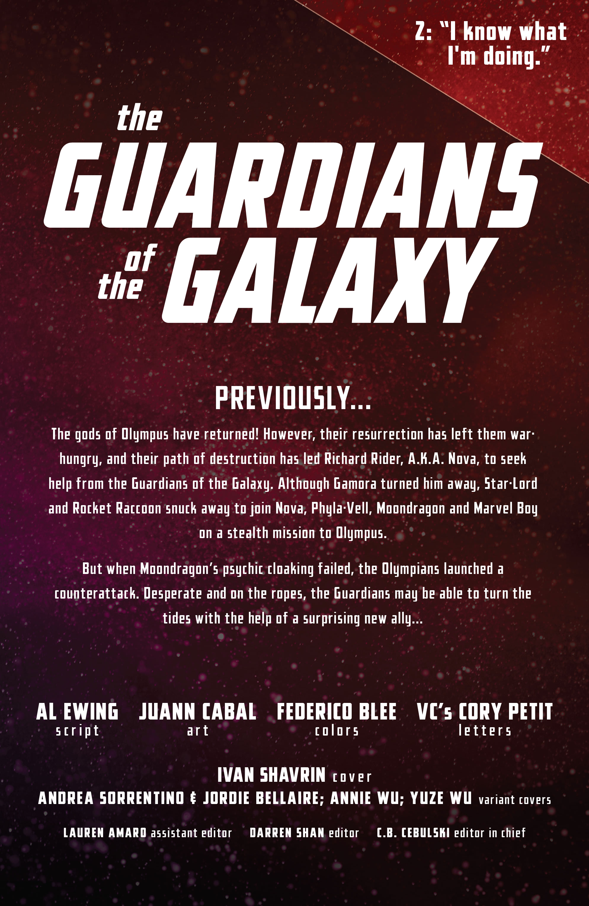 Guardians Of The Galaxy (2020-): Chapter 2 - Page 2