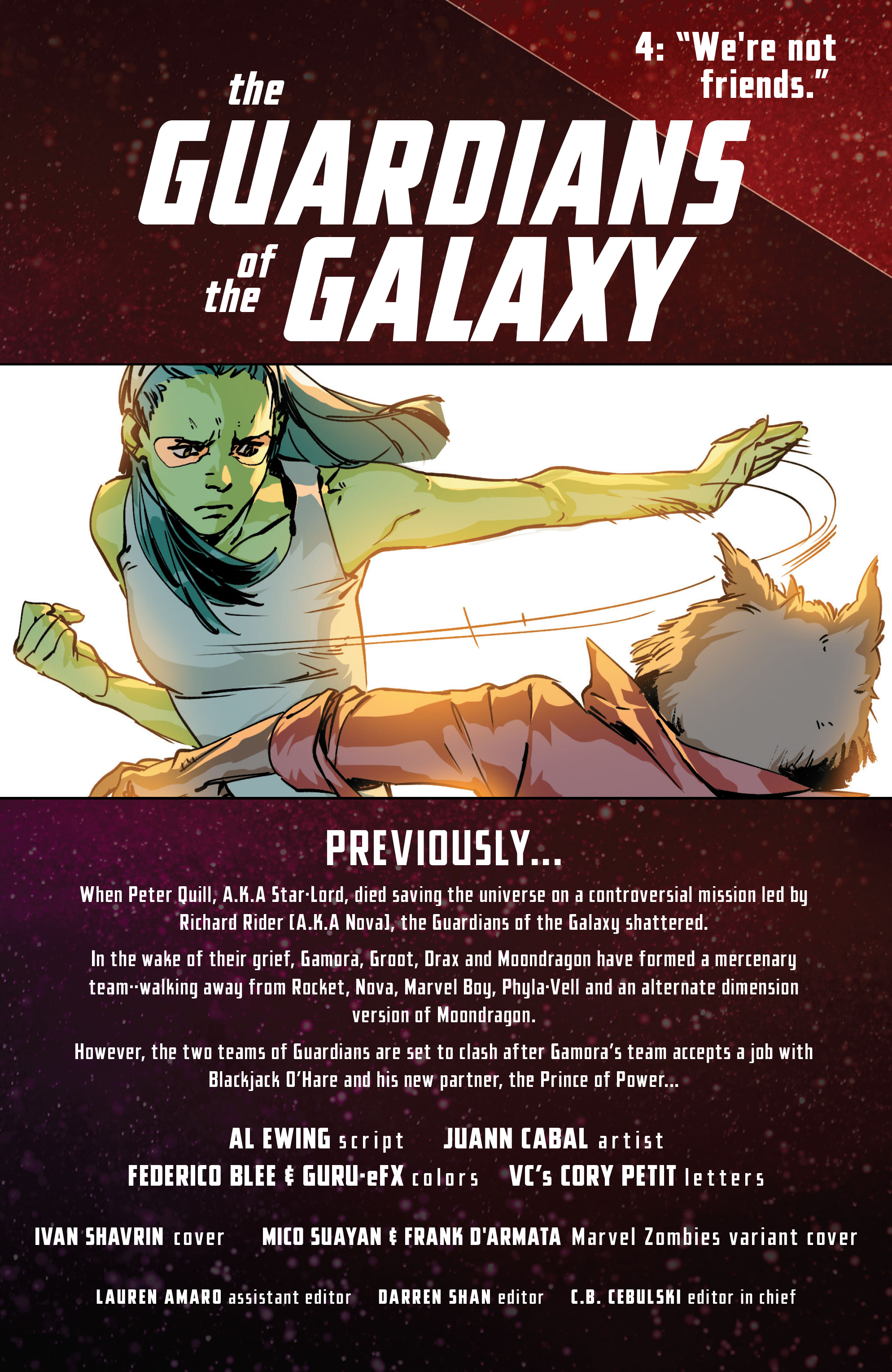 Guardians Of The Galaxy (2020-): Chapter 4 - Page 2