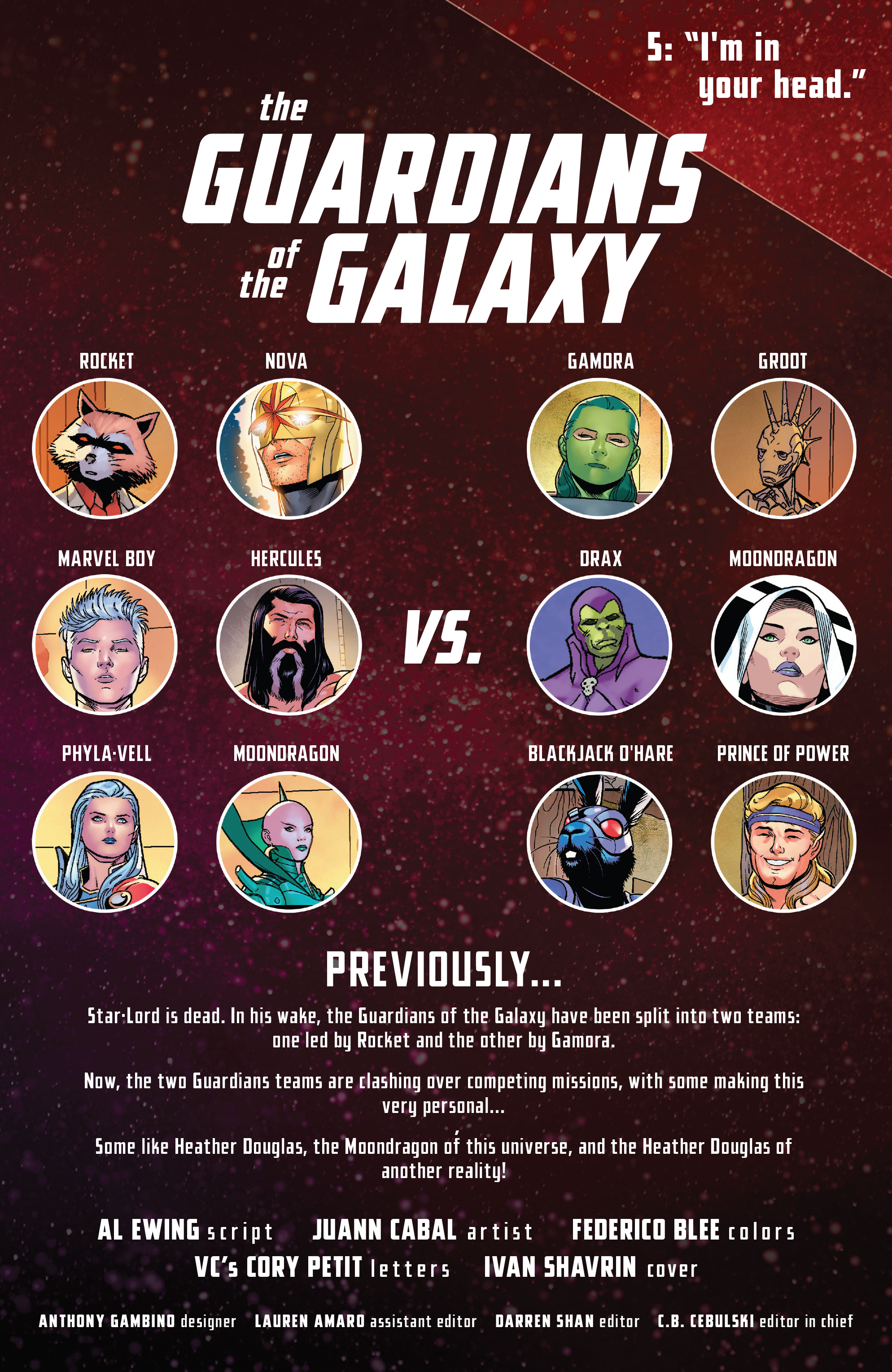 Guardians Of The Galaxy (2020-): Chapter 5 - Page 3