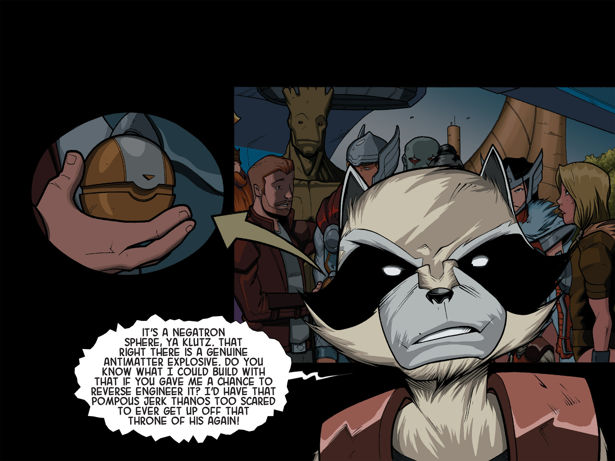 Guardians of the Galaxy: Awesome Mix Infinite Comic issue 1 - Page 7