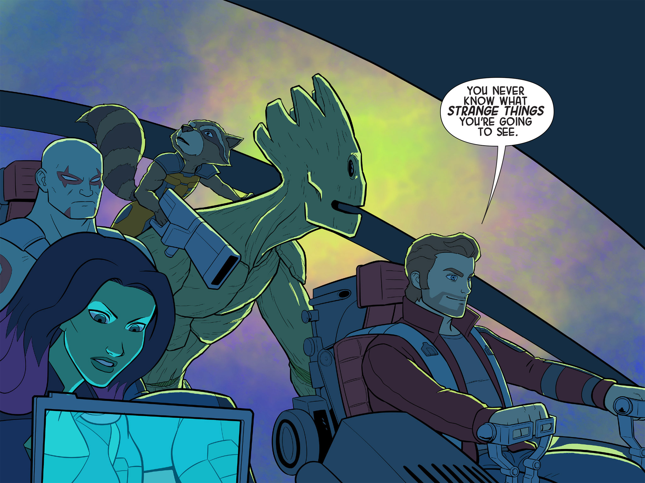 Guardians of the Galaxy: Awesome Mix Infinite Comic issue 3 - Page 4