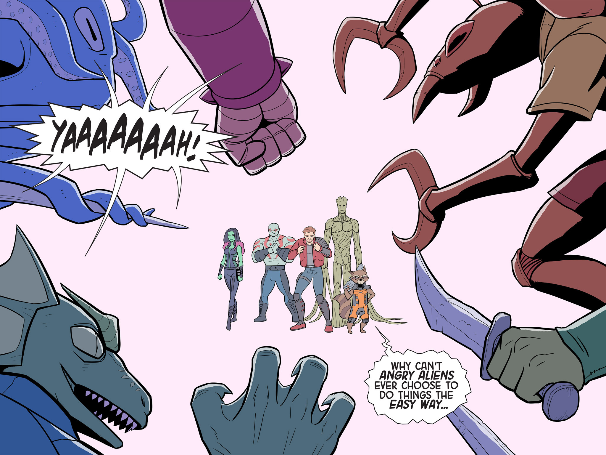 Guardians of the Galaxy: Awesome Mix Infinite Comic issue 3 - Page 15