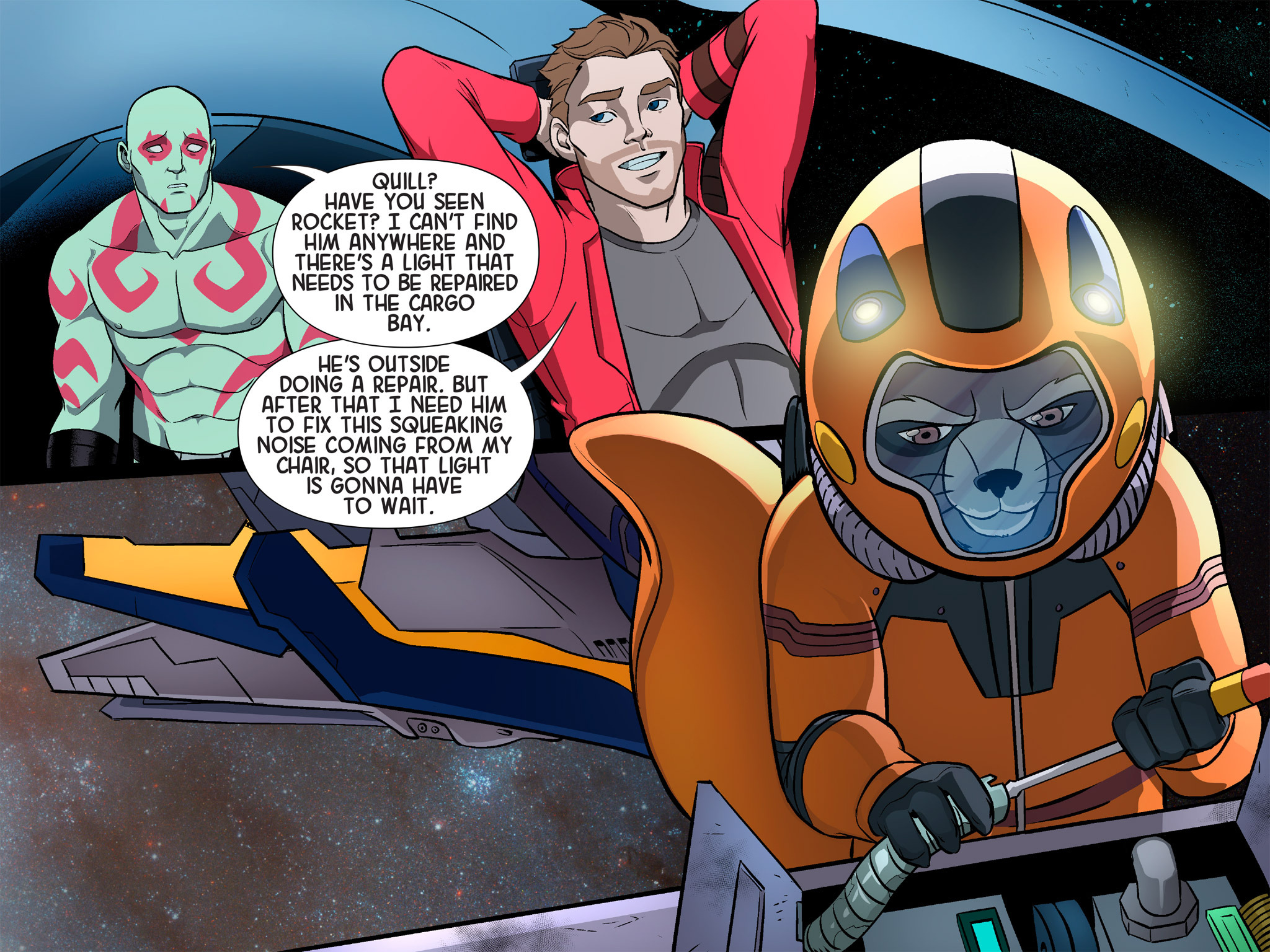 Guardians of the Galaxy: Awesome Mix Infinite Comic issue 6 - Page 7