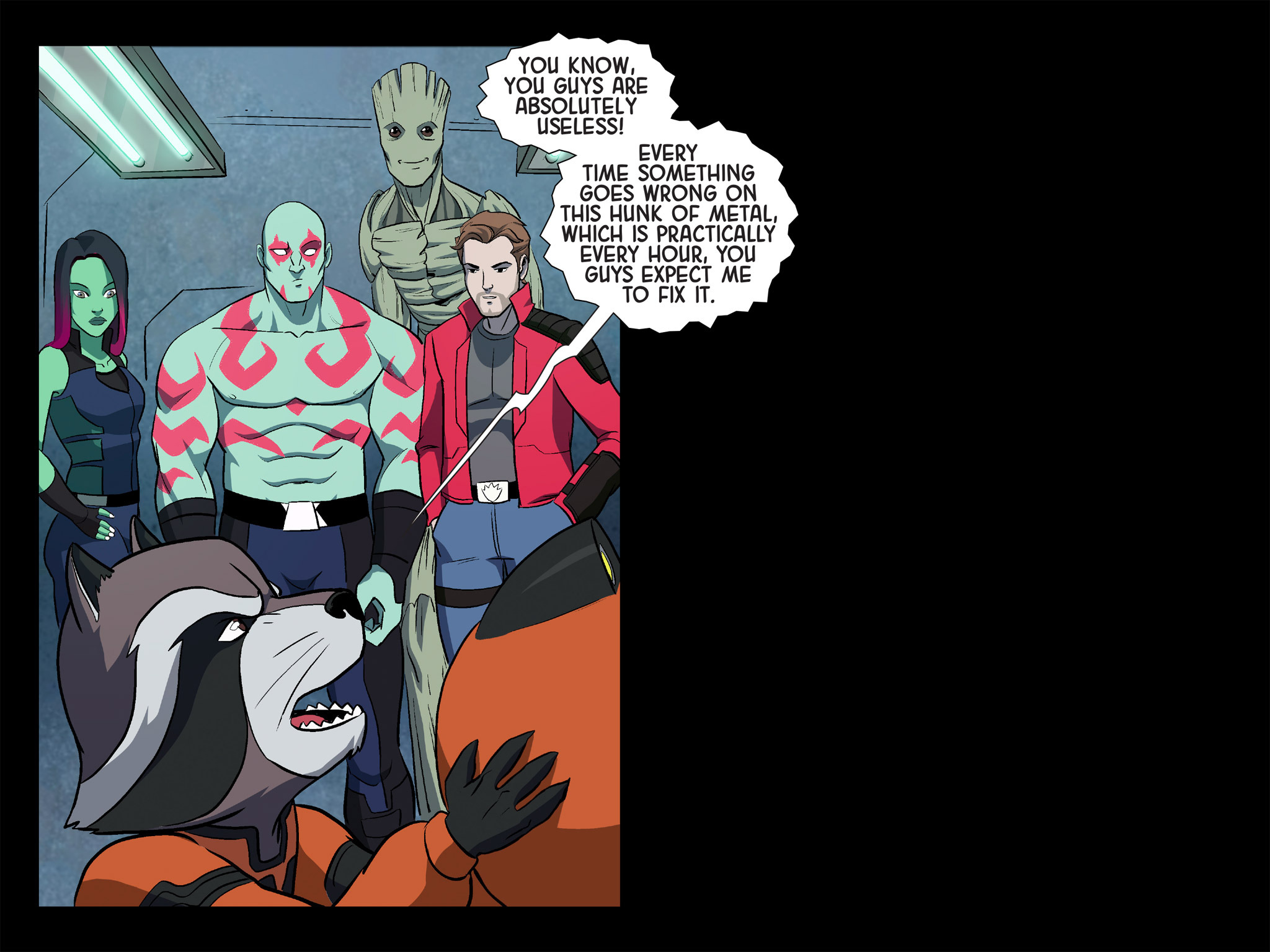 Guardians of the Galaxy: Awesome Mix Infinite Comic issue 6 - Page 11