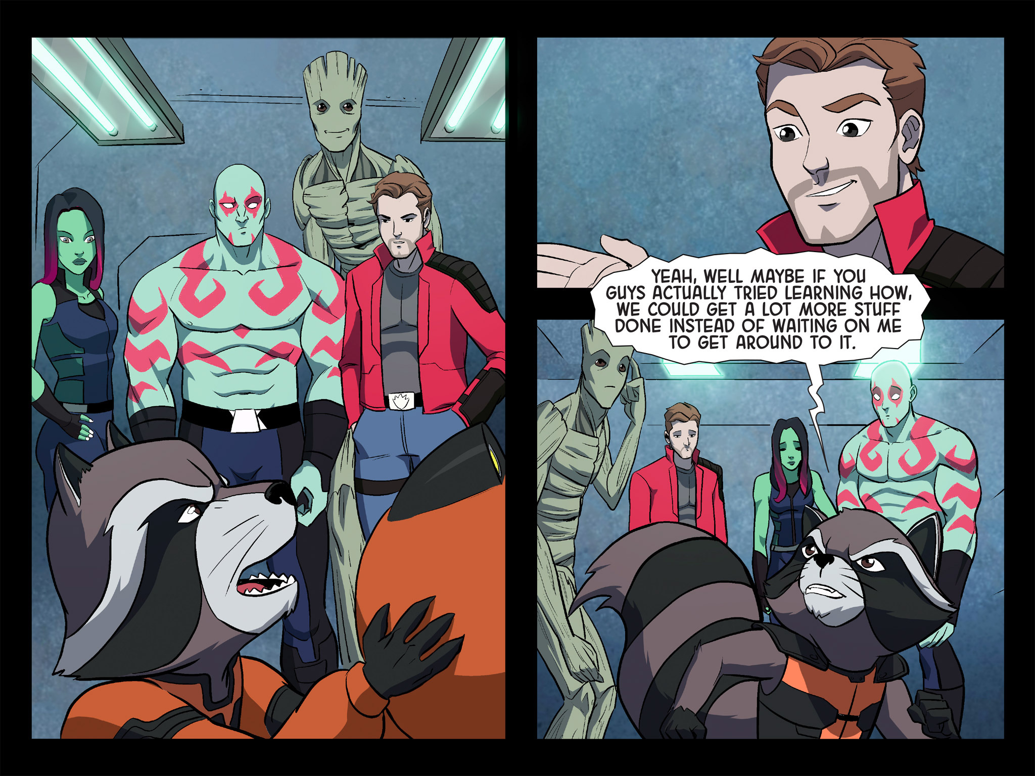 Guardians of the Galaxy: Awesome Mix Infinite Comic issue 6 - Page 13