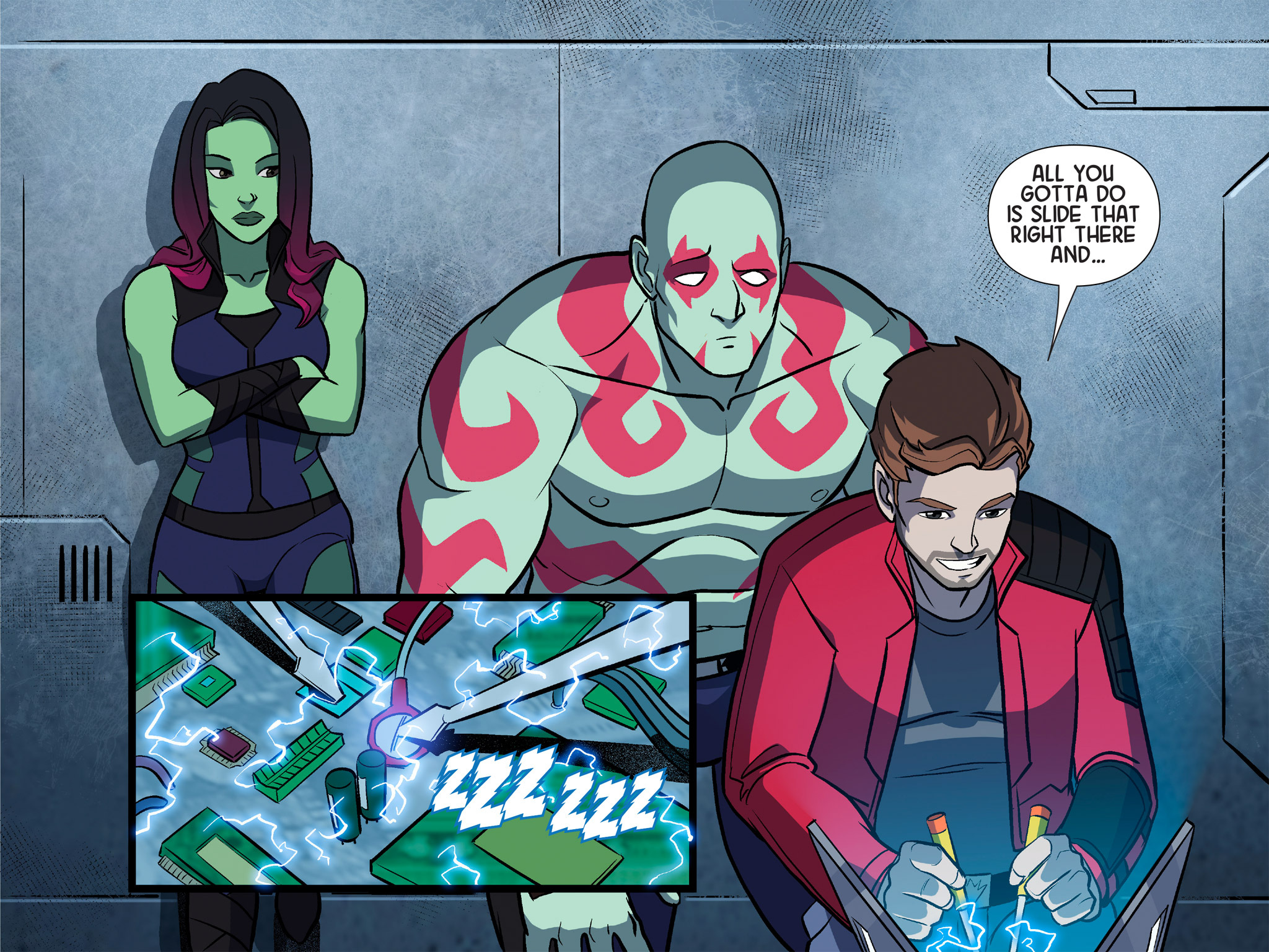 Guardians of the Galaxy: Awesome Mix Infinite Comic issue 6 - Page 17