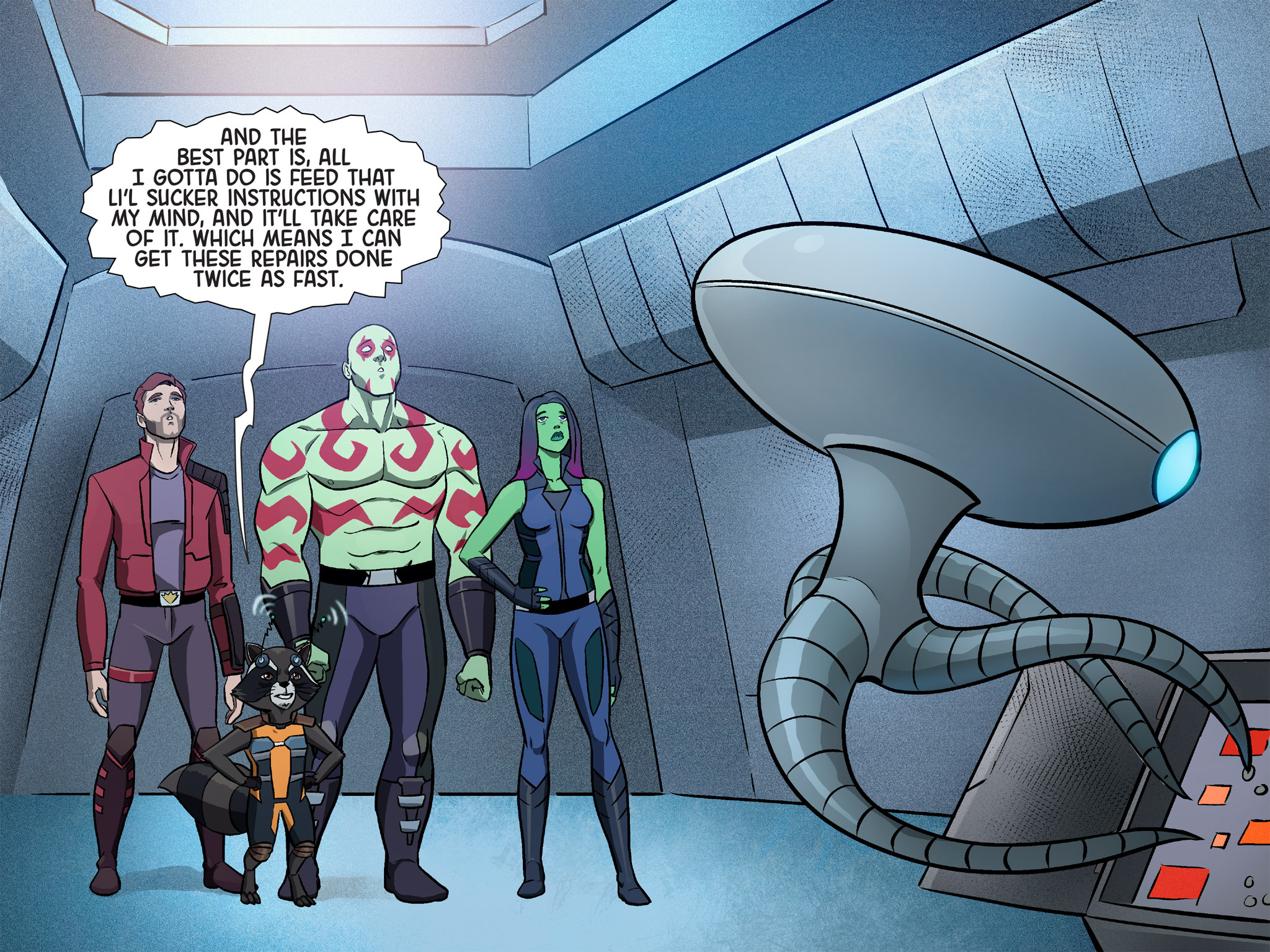 Guardians of the Galaxy: Awesome Mix Infinite Comic issue 6 - Page 23