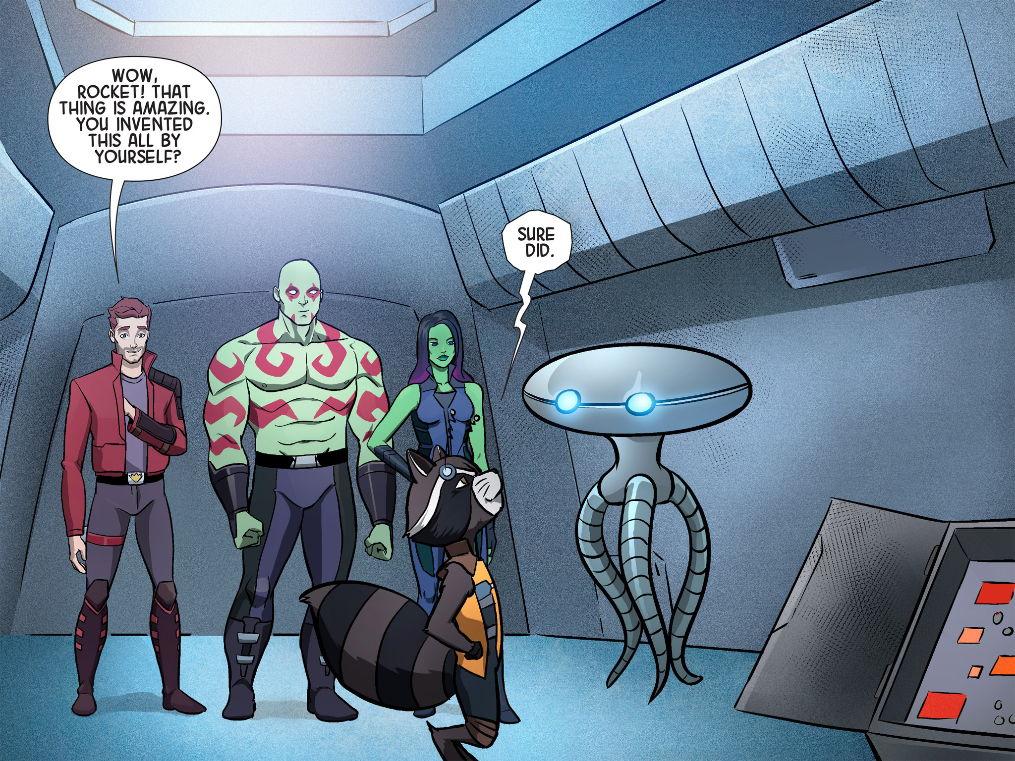 Guardians of the Galaxy: Awesome Mix Infinite Comic issue 6 - Page 25