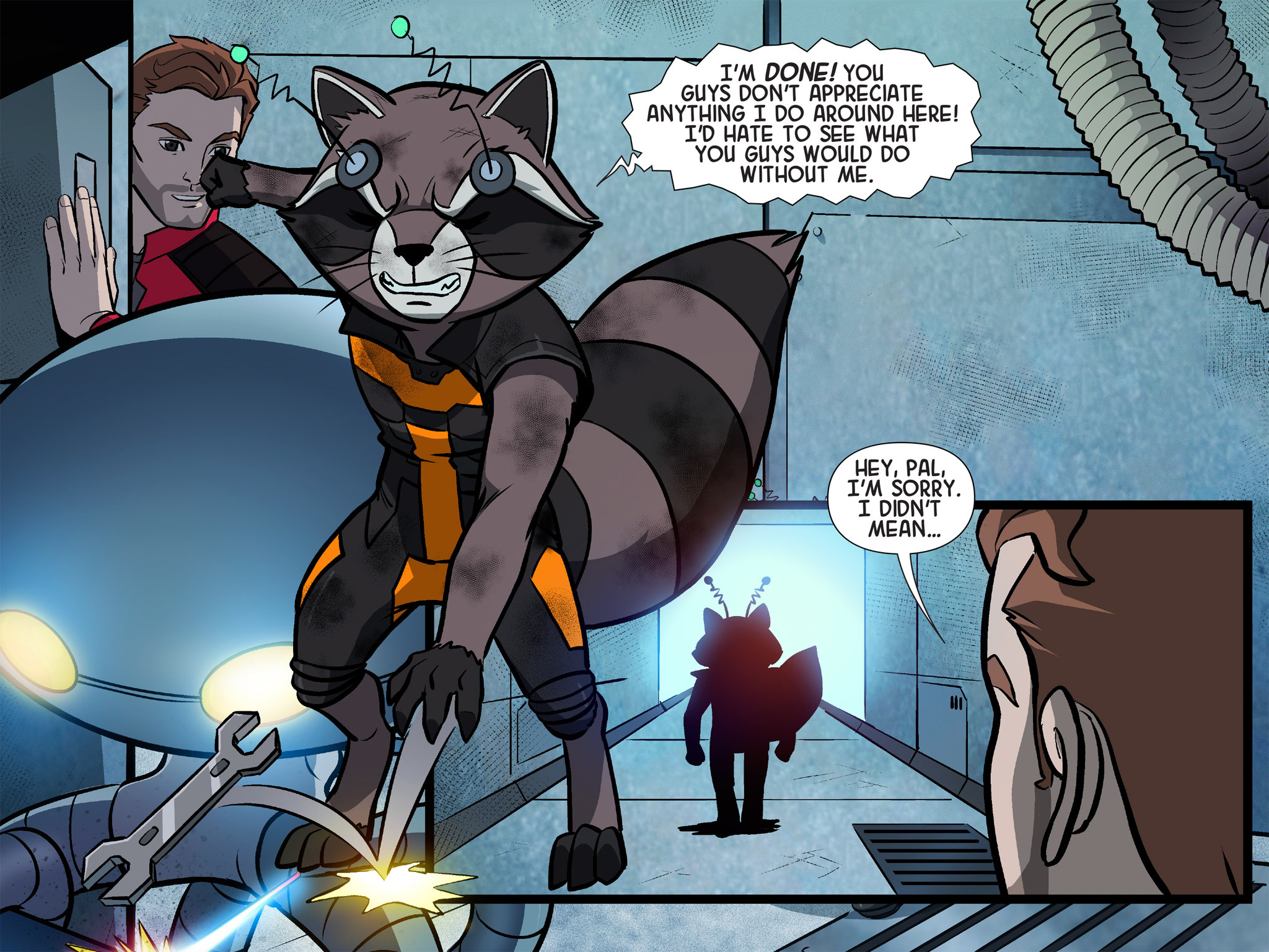 Guardians of the Galaxy: Awesome Mix Infinite Comic issue 6 - Page 33