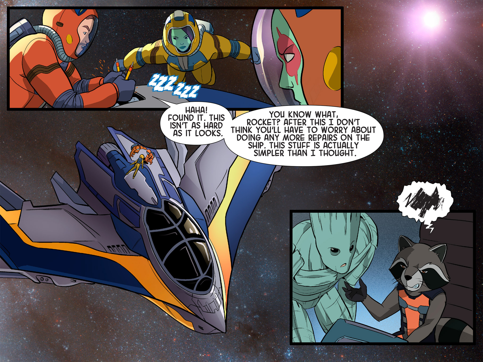 Guardians of the Galaxy: Awesome Mix Infinite Comic issue 6 - Page 66