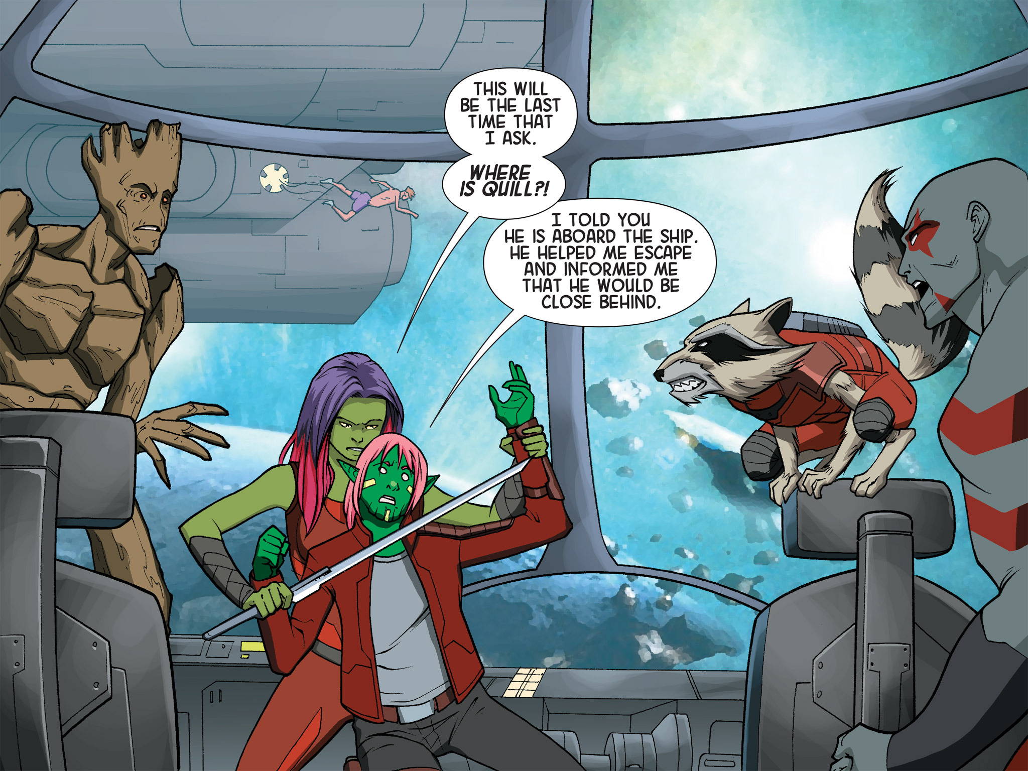 Guardians of the Galaxy: Awesome Mix Infinite Comic issue 7 - Page 61