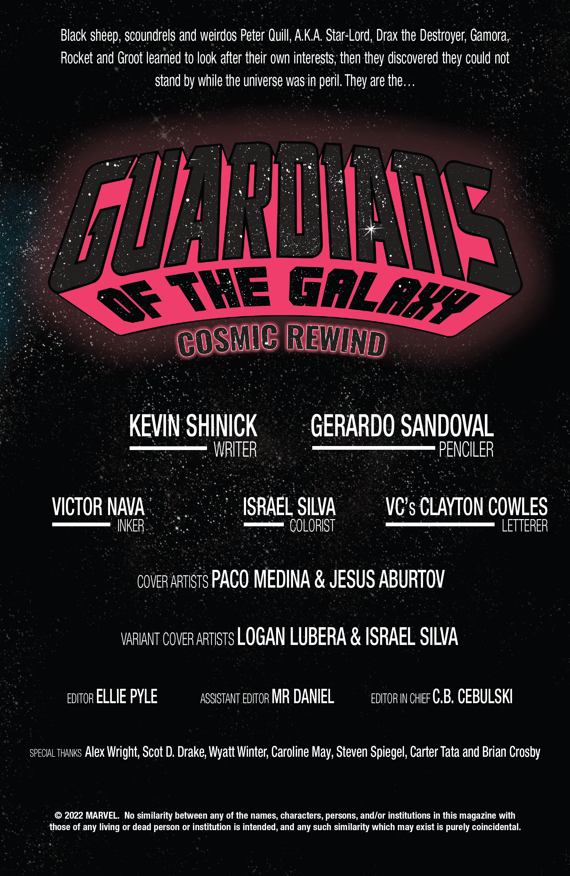 Guardians of the Galaxy: Cosmic Rewind (2022-): Chapter 1 - Page 2