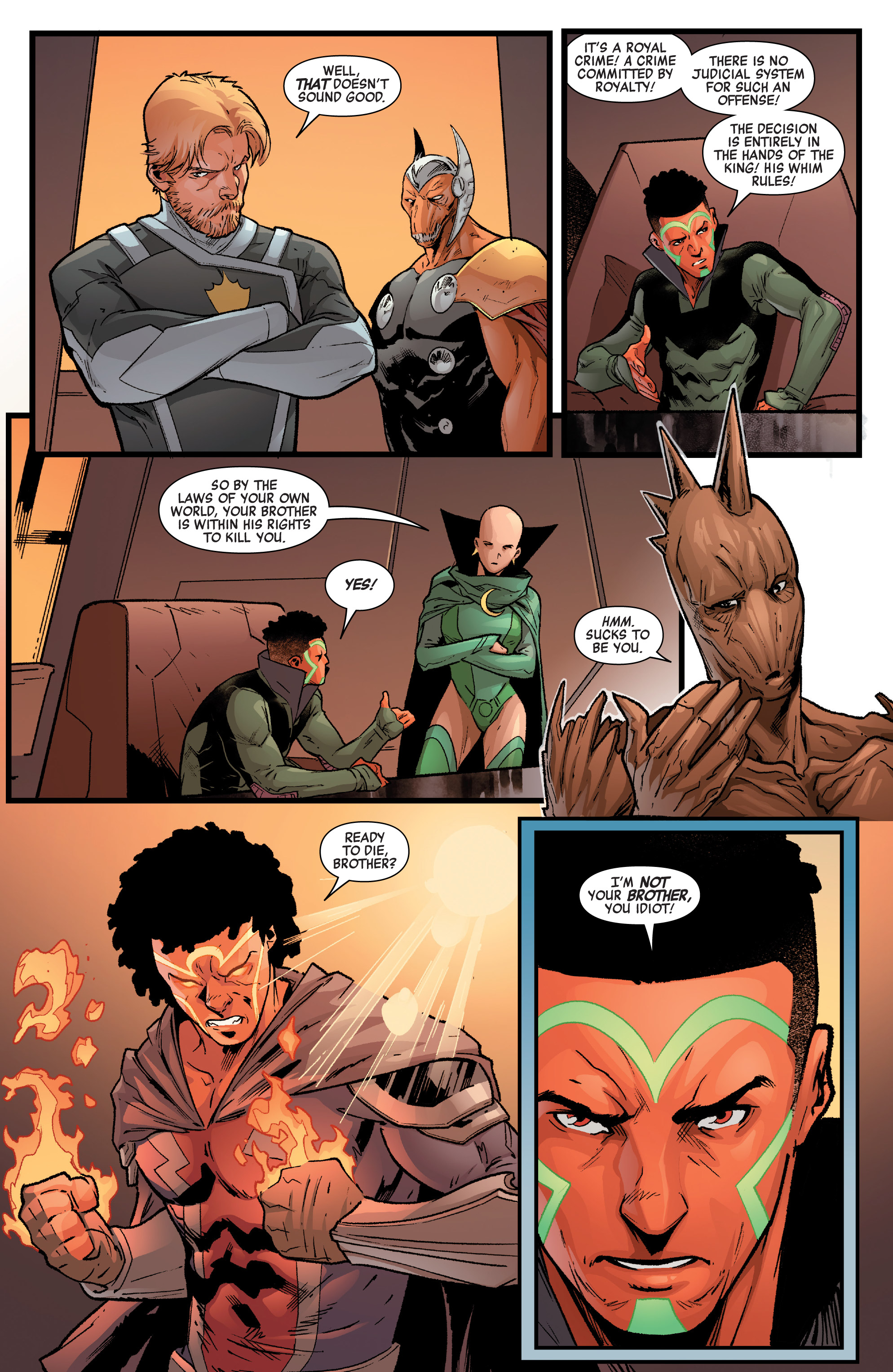 Guardians Of The Galaxy: The Prodigal Sun (2019) issue 1 - Page 22