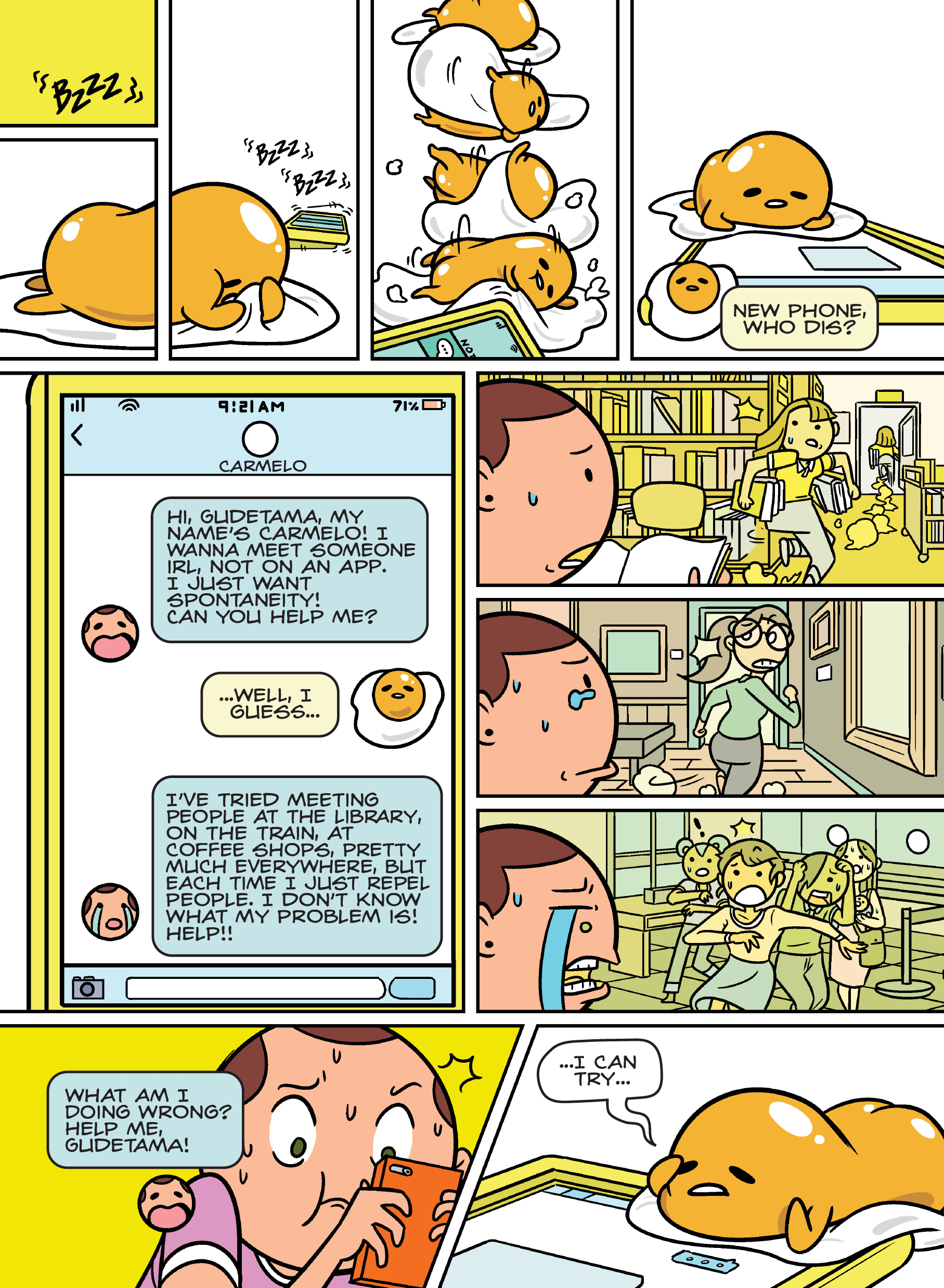 Gudetama (2020-) issue Love for the Lazy - Page 6