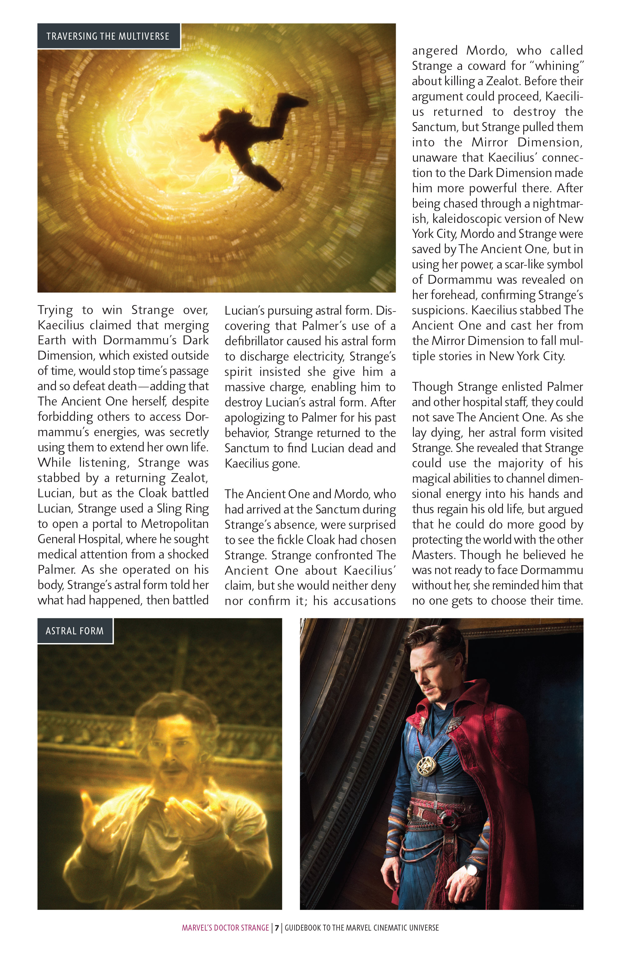 Guidebook to the Marvel Cinematic Universe - Marvel's Doctor Strange issue 1 - Page 9