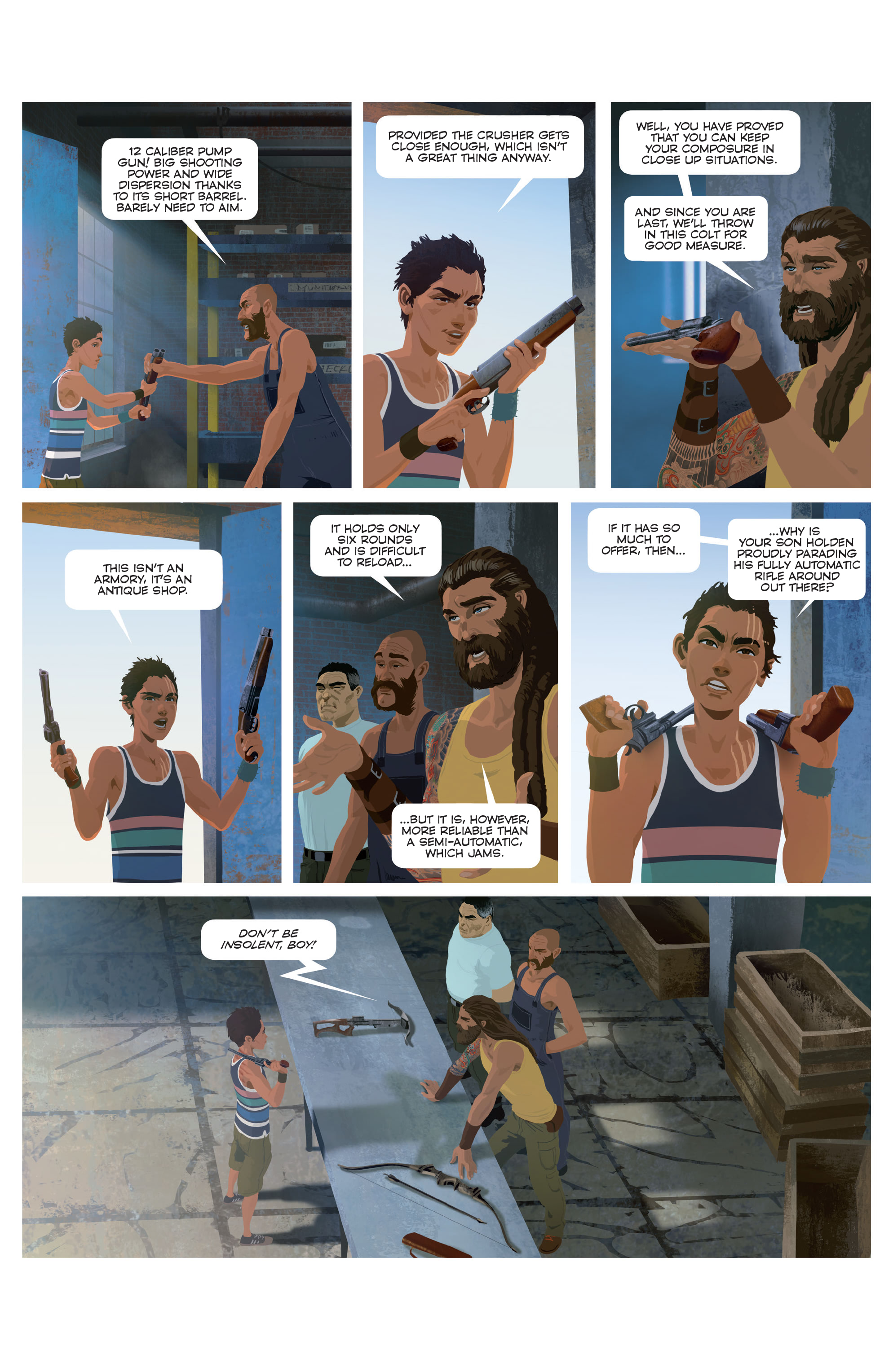 <{ $series->title }} issue 1 - Page 5