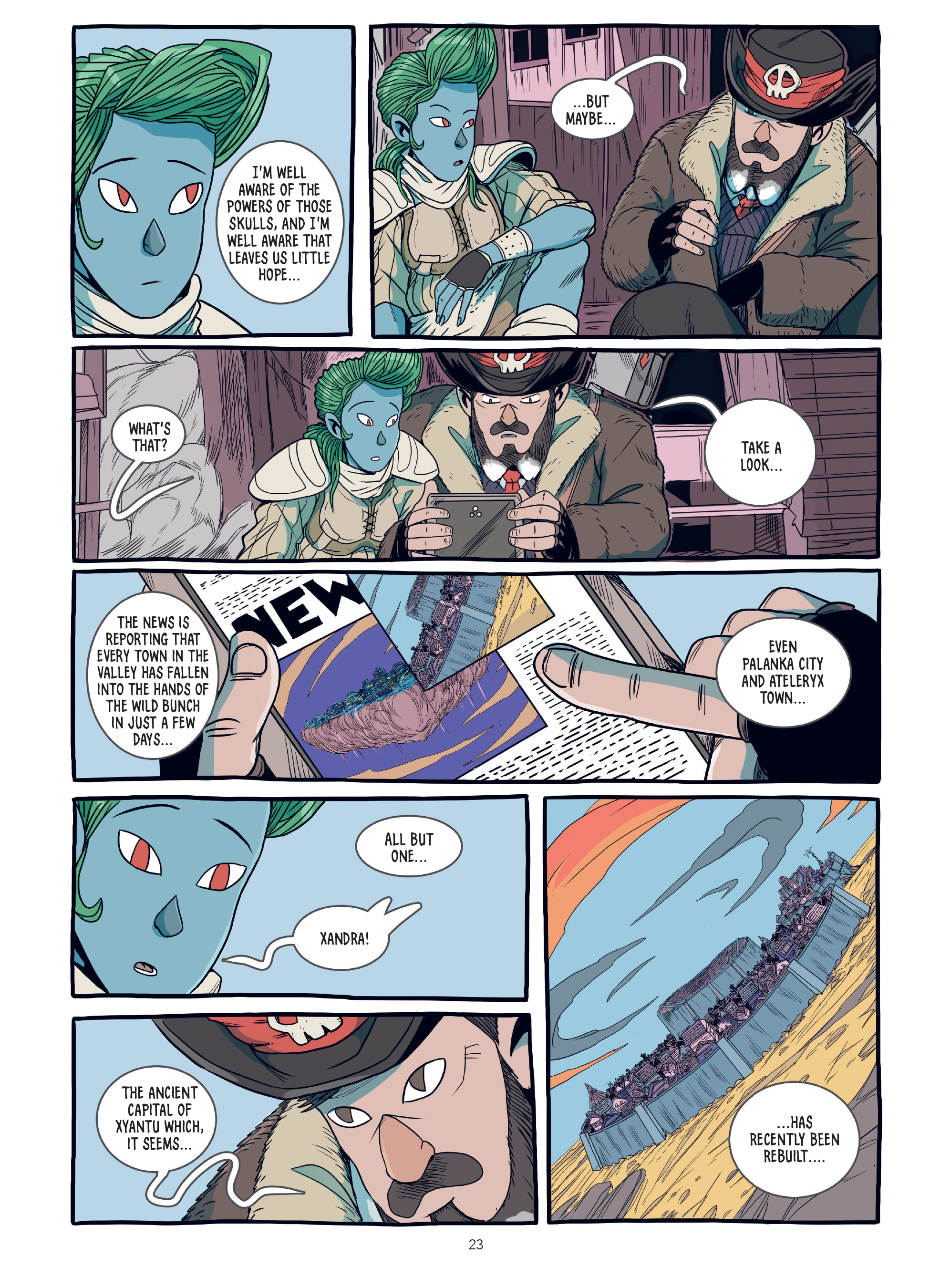 <{ $series->title }} issue 9 - Page 22