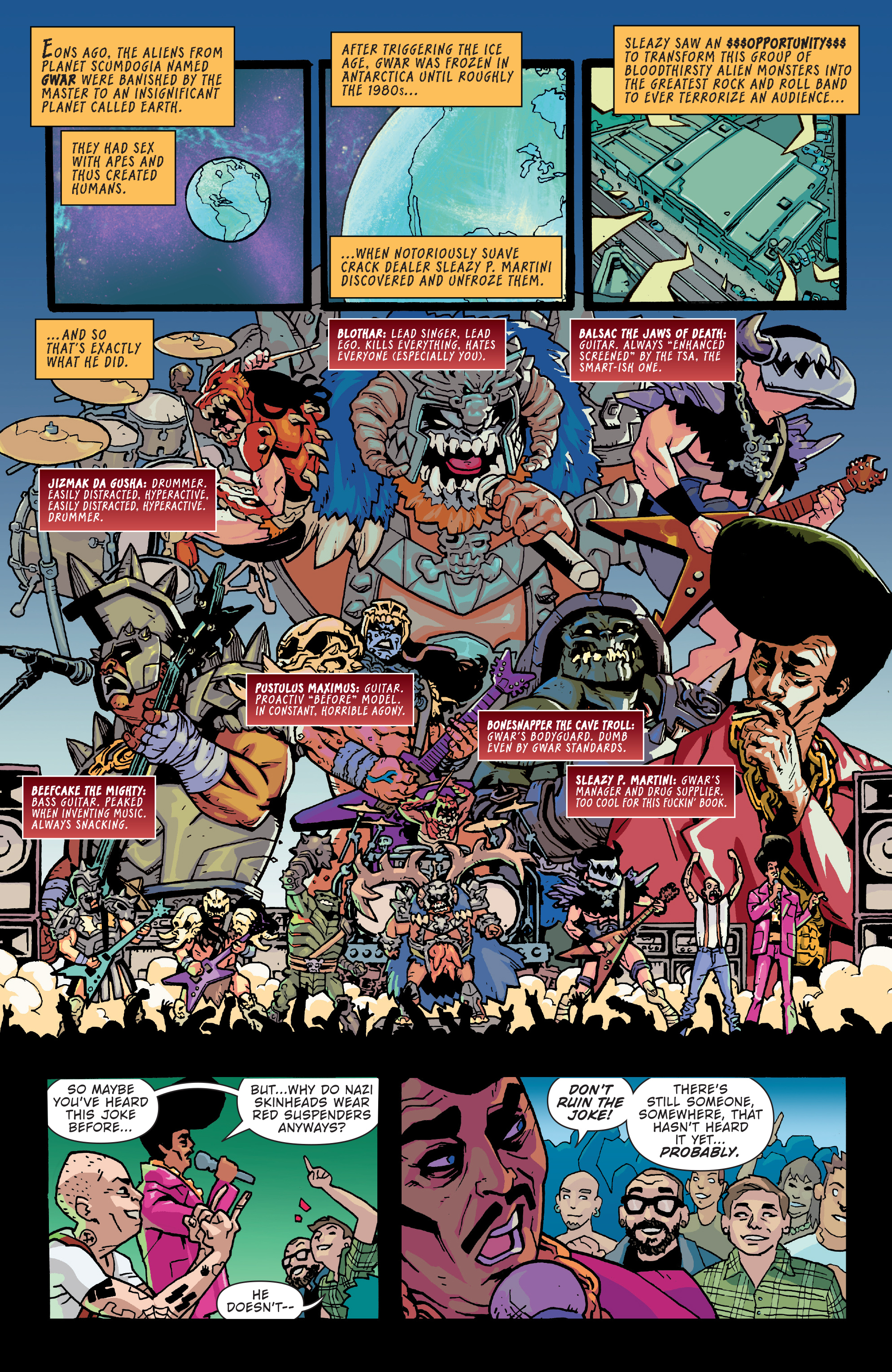 Gwar: Orgasmageddon (2017): Chapter 1 - Page 3