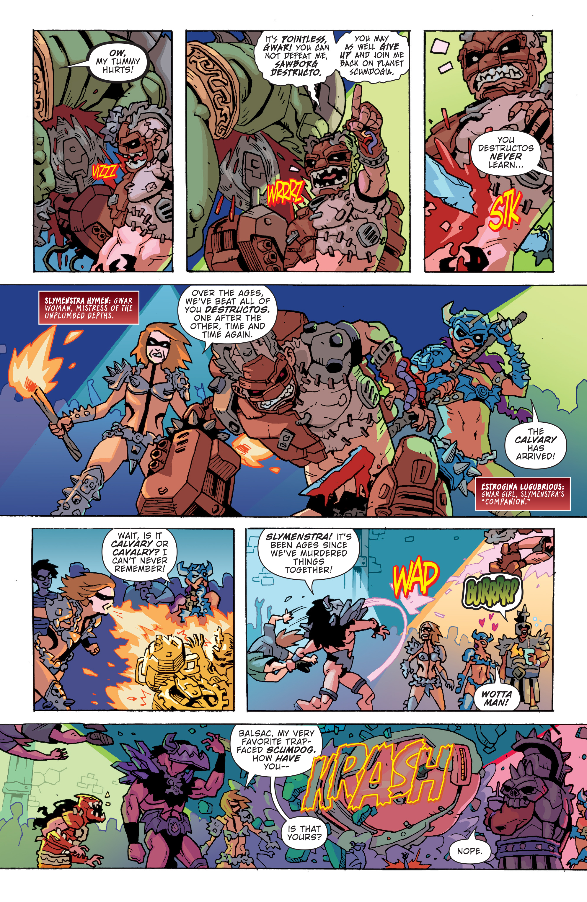 Gwar: Orgasmageddon (2017) issue 1 - Page 6