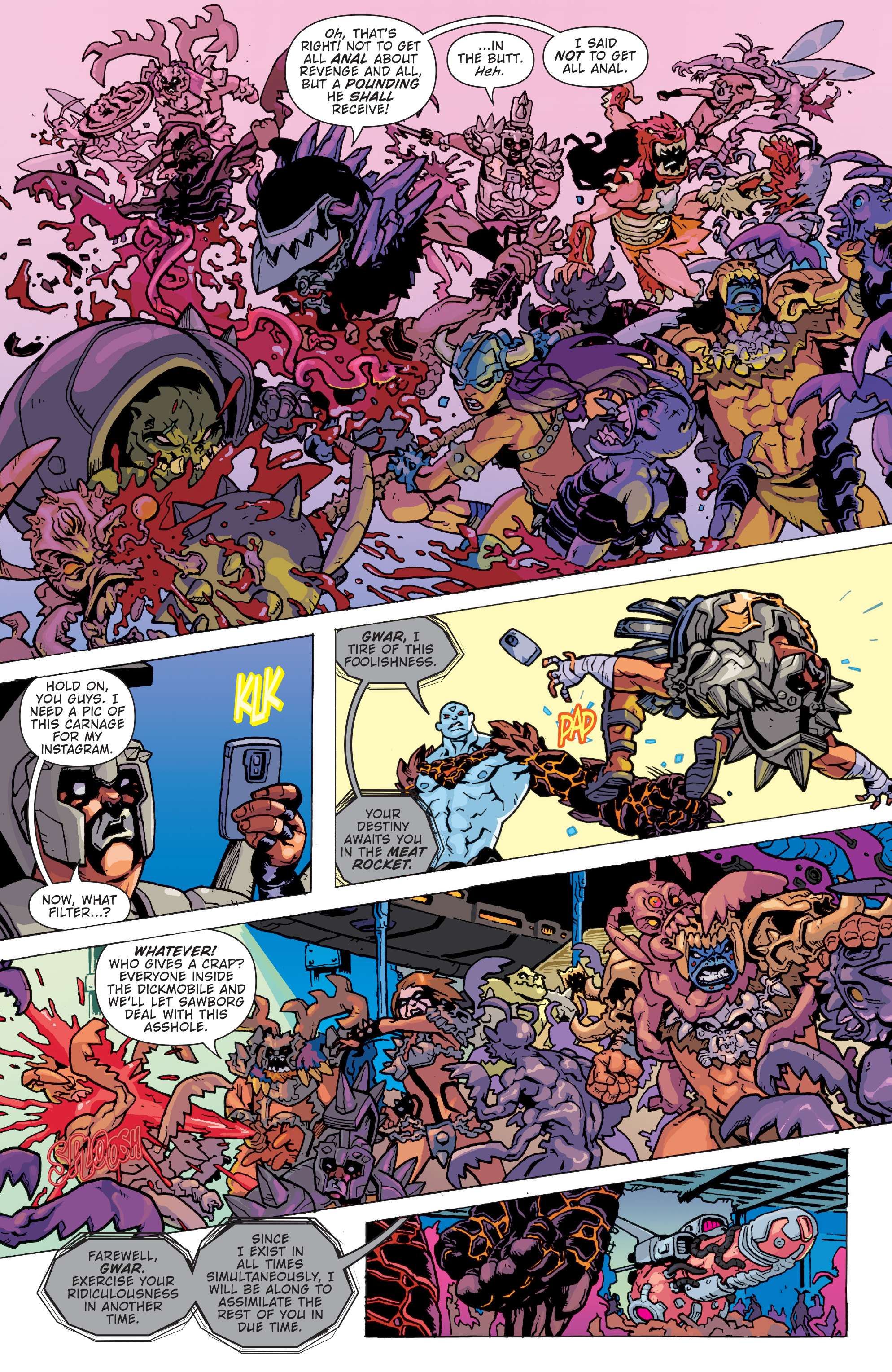 Gwar: Orgasmageddon (2017) issue 1 - Page 8