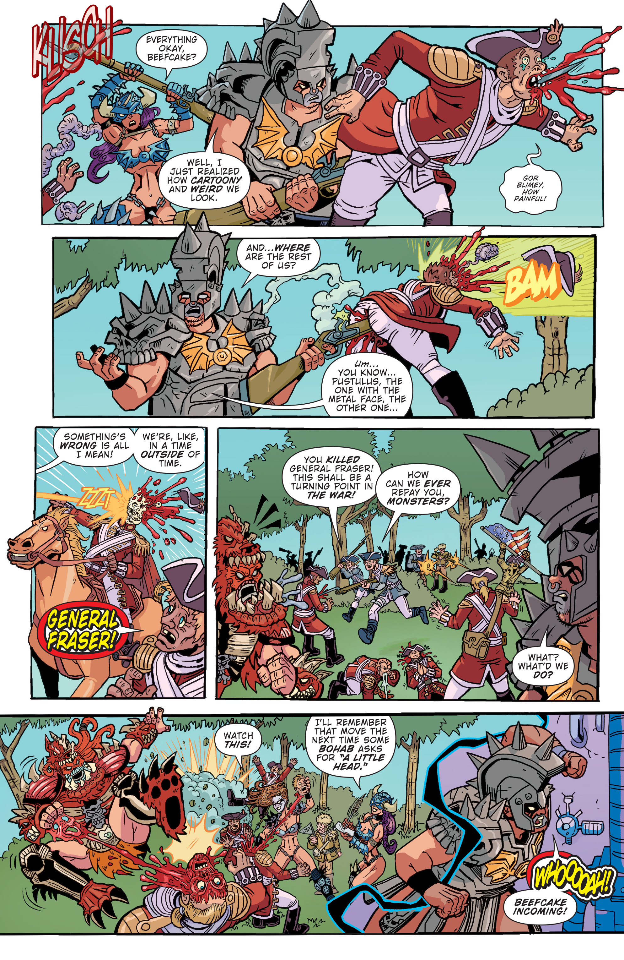 Gwar: Orgasmageddon (2017) issue 1 - Page 14