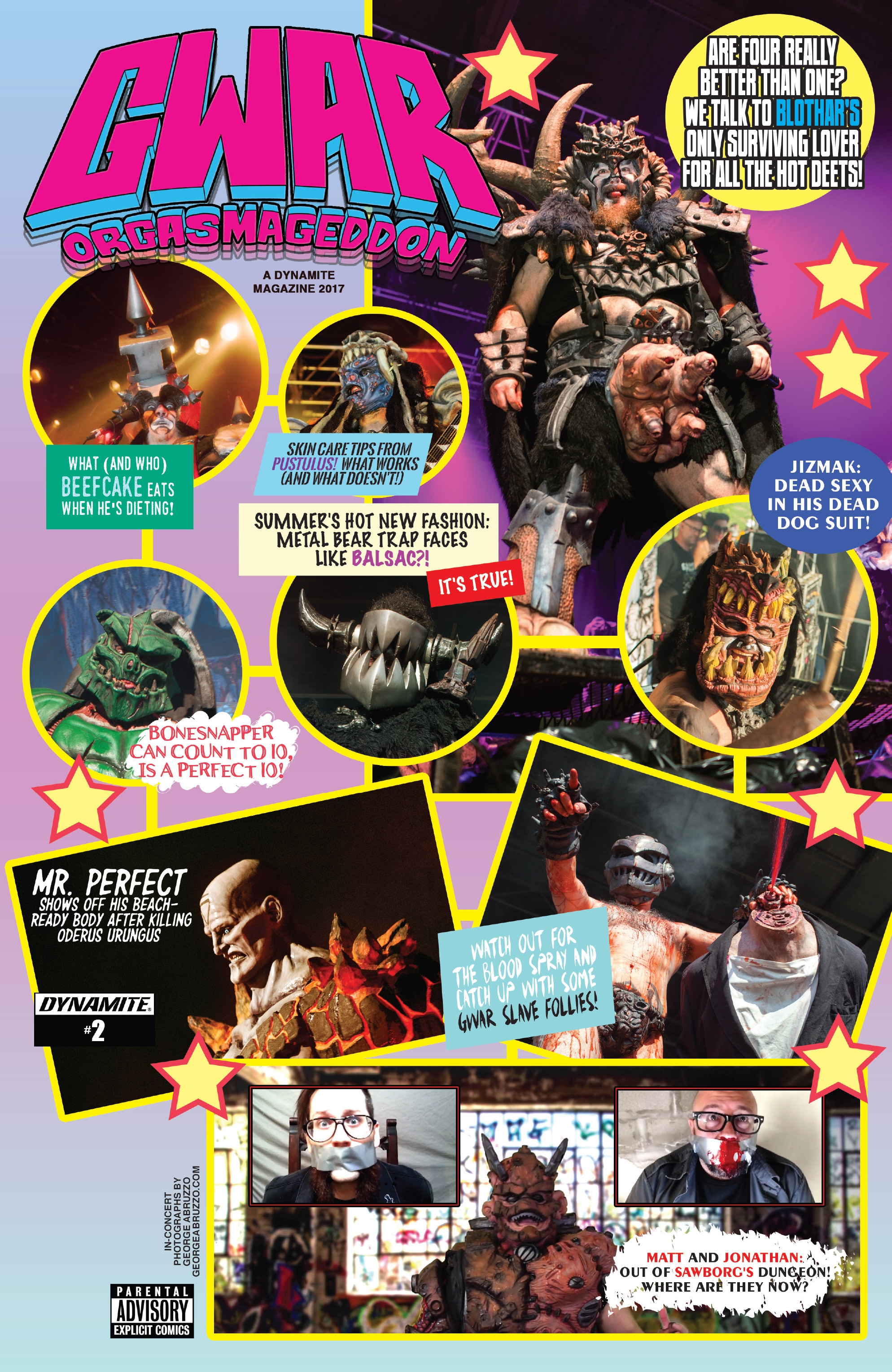 Gwar: Orgasmageddon (2017) issue 2 - Page 3