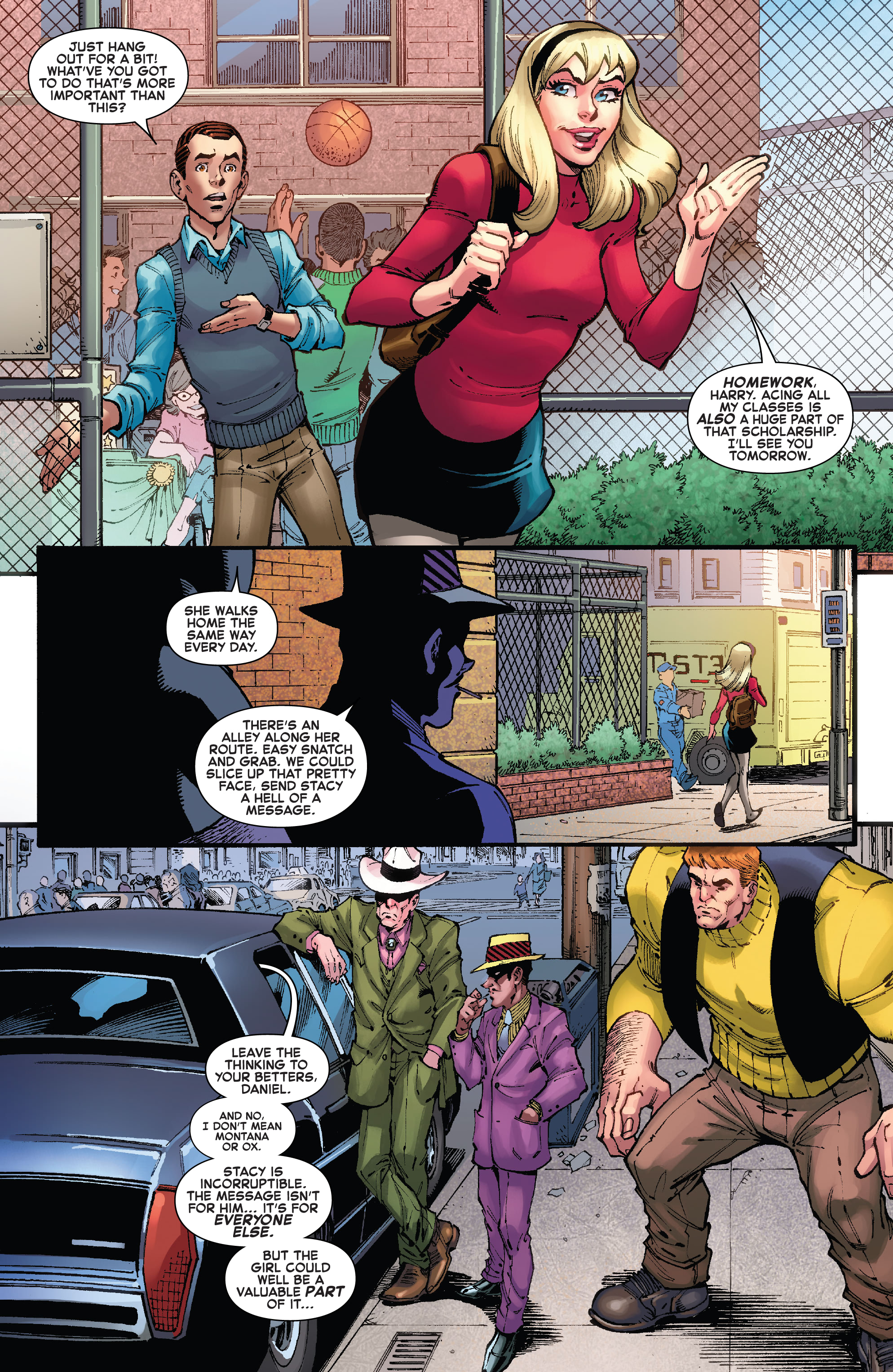 Gwen Stacy Chapter Page